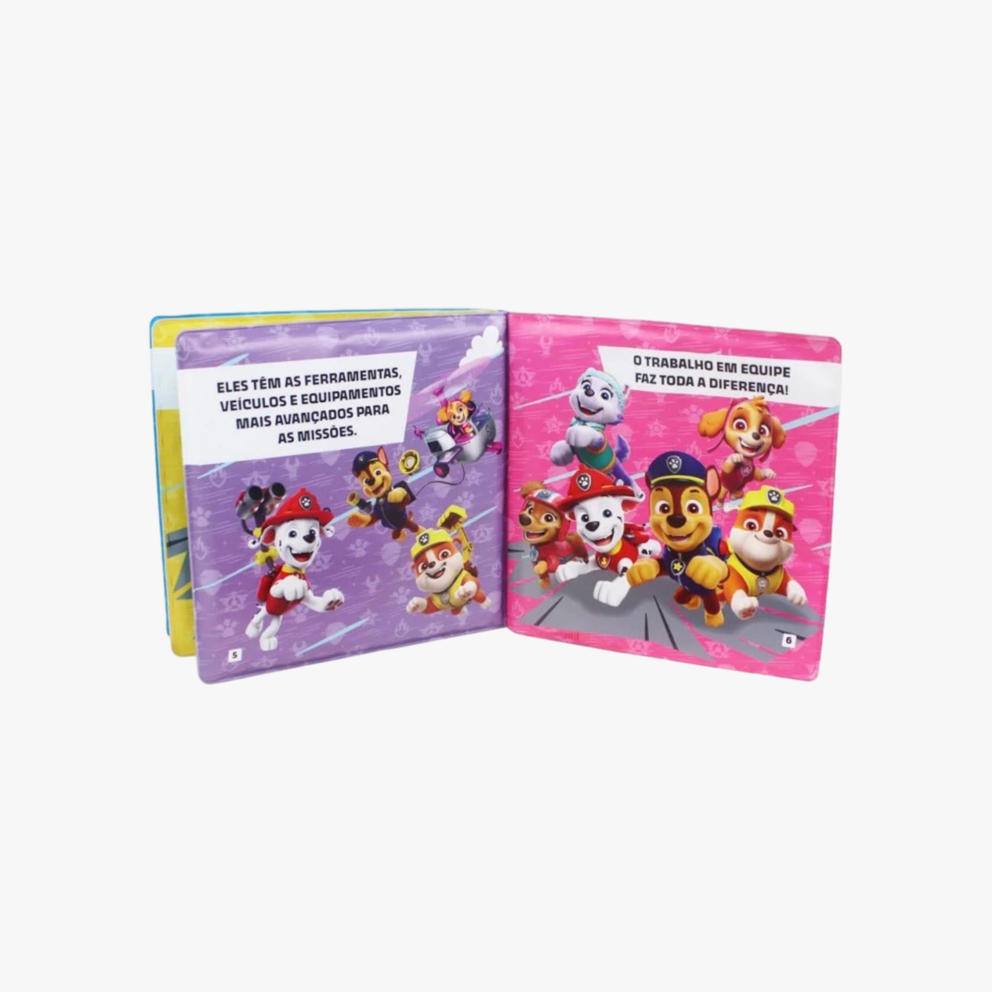 Livro Banho Patrulha Canina Minha Esponjinha