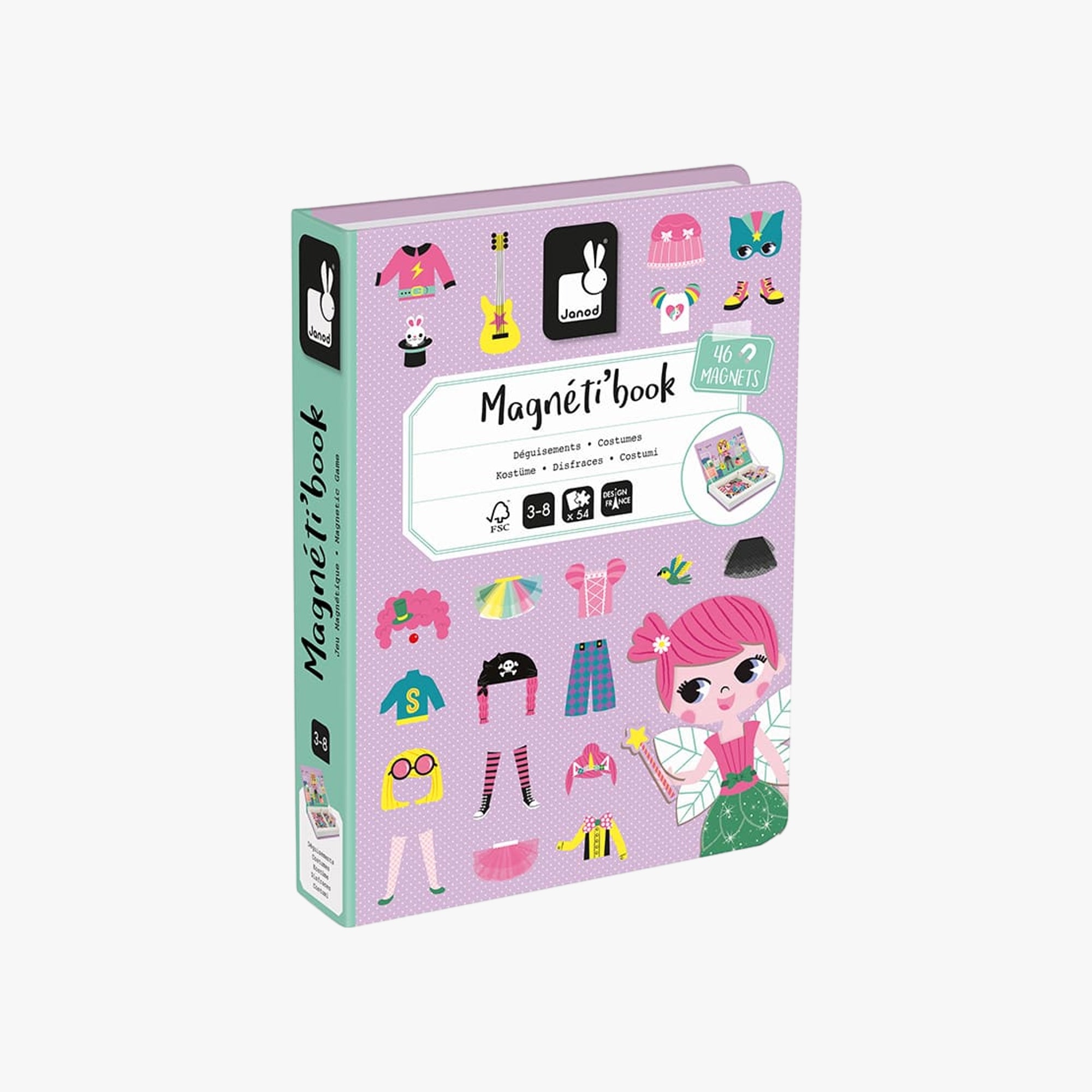Livro Magnético Portátil Fashion