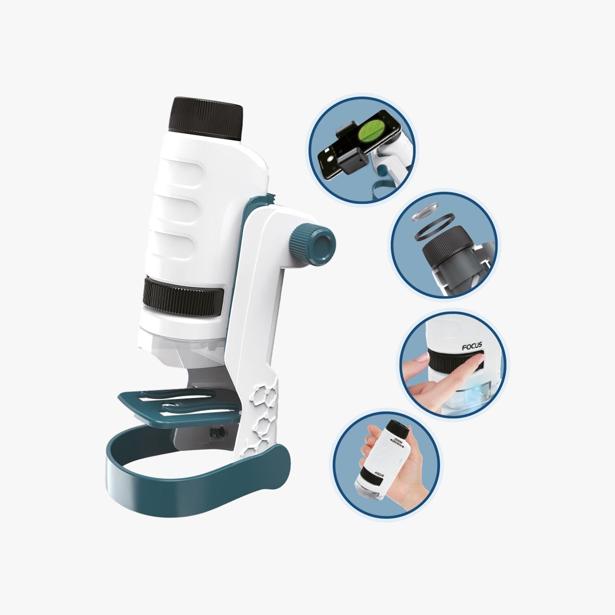 Microscópio Portátil DM Ciência