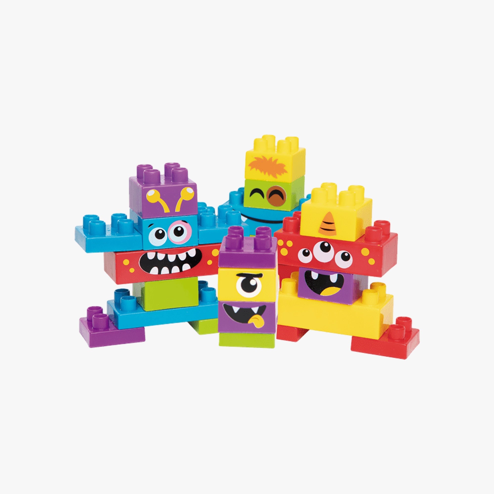Blocos de Montar Tand Kids Monstrinhos 40 Peças