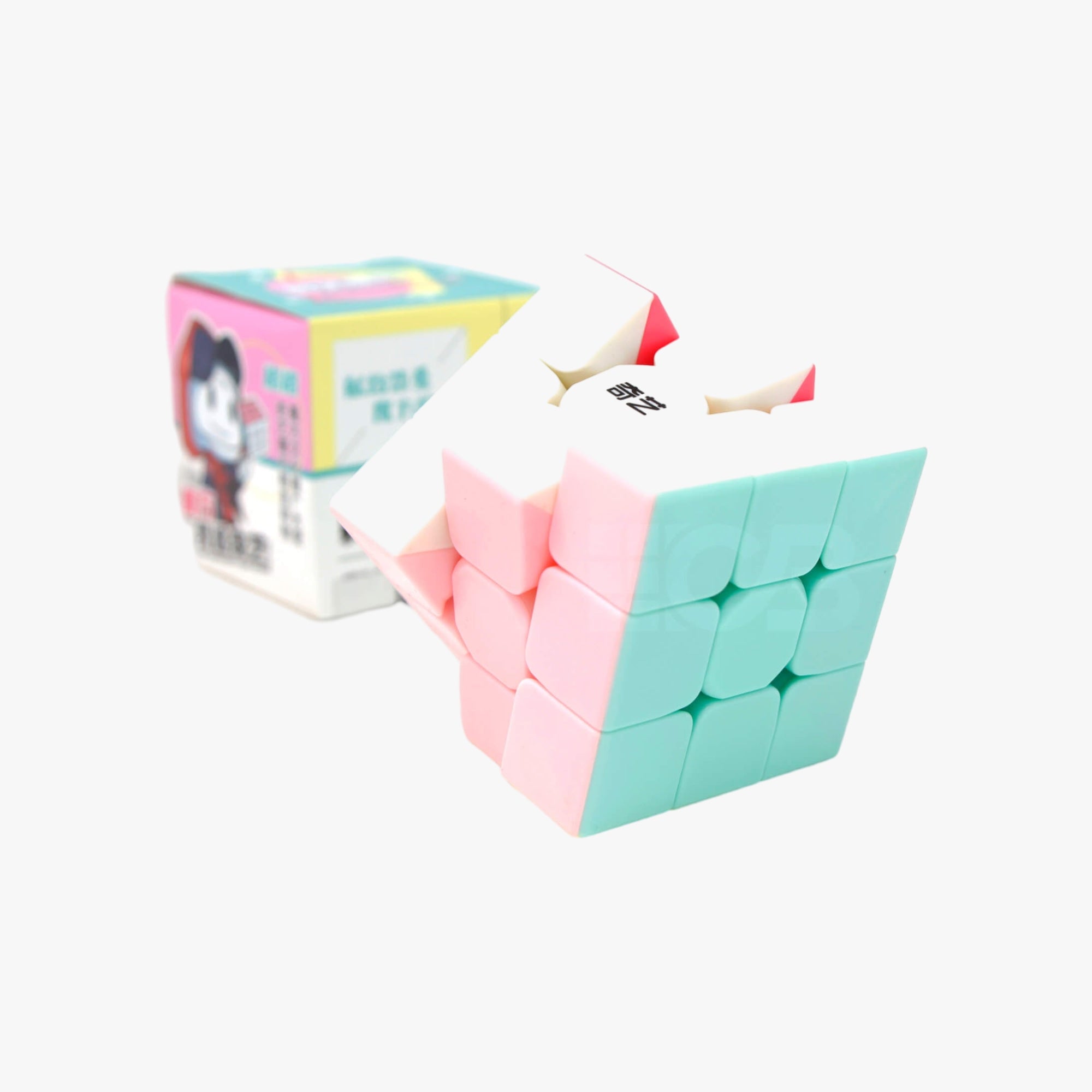 Cubo Mágico 3X3X3 Qiyi Warior Pastel