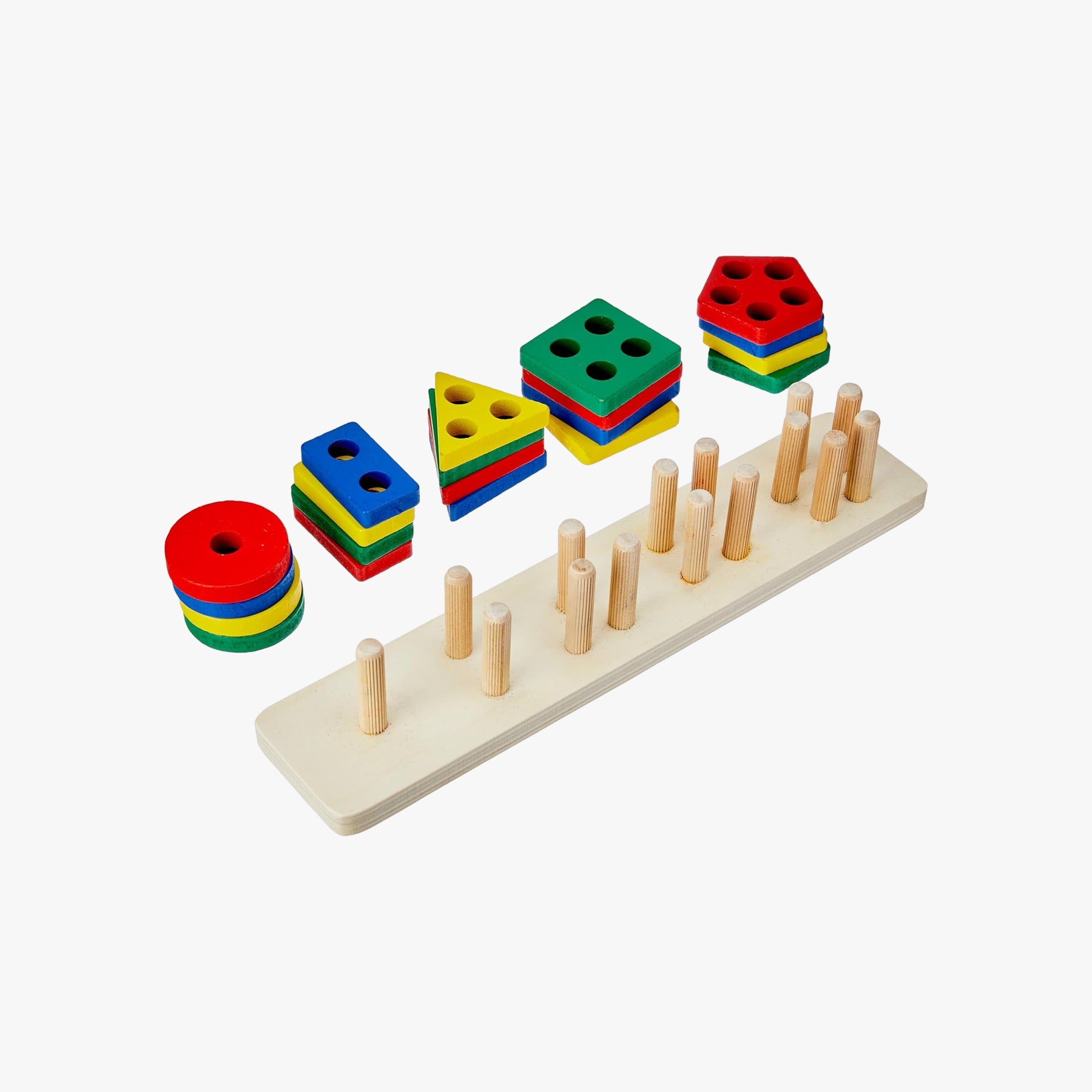 Brinquedo Encaixe Divertido 5 Colunas