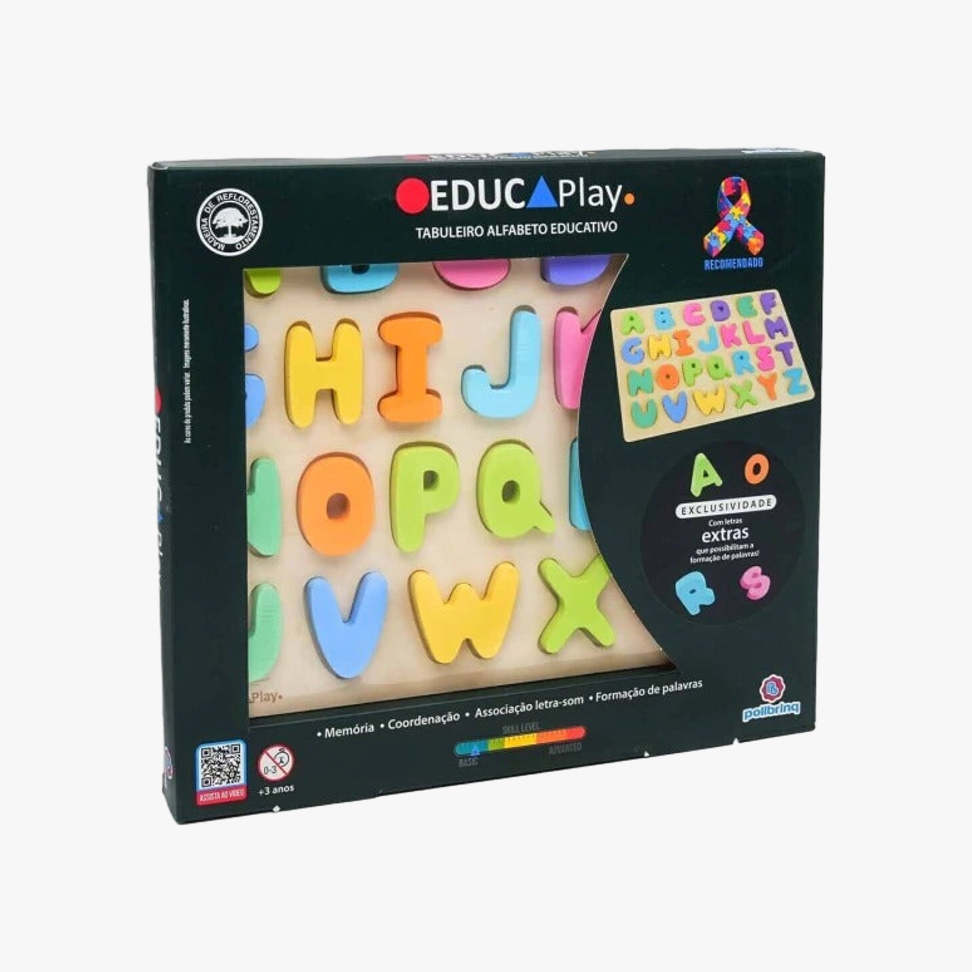 Tabuleiro Alfabeto Educativo