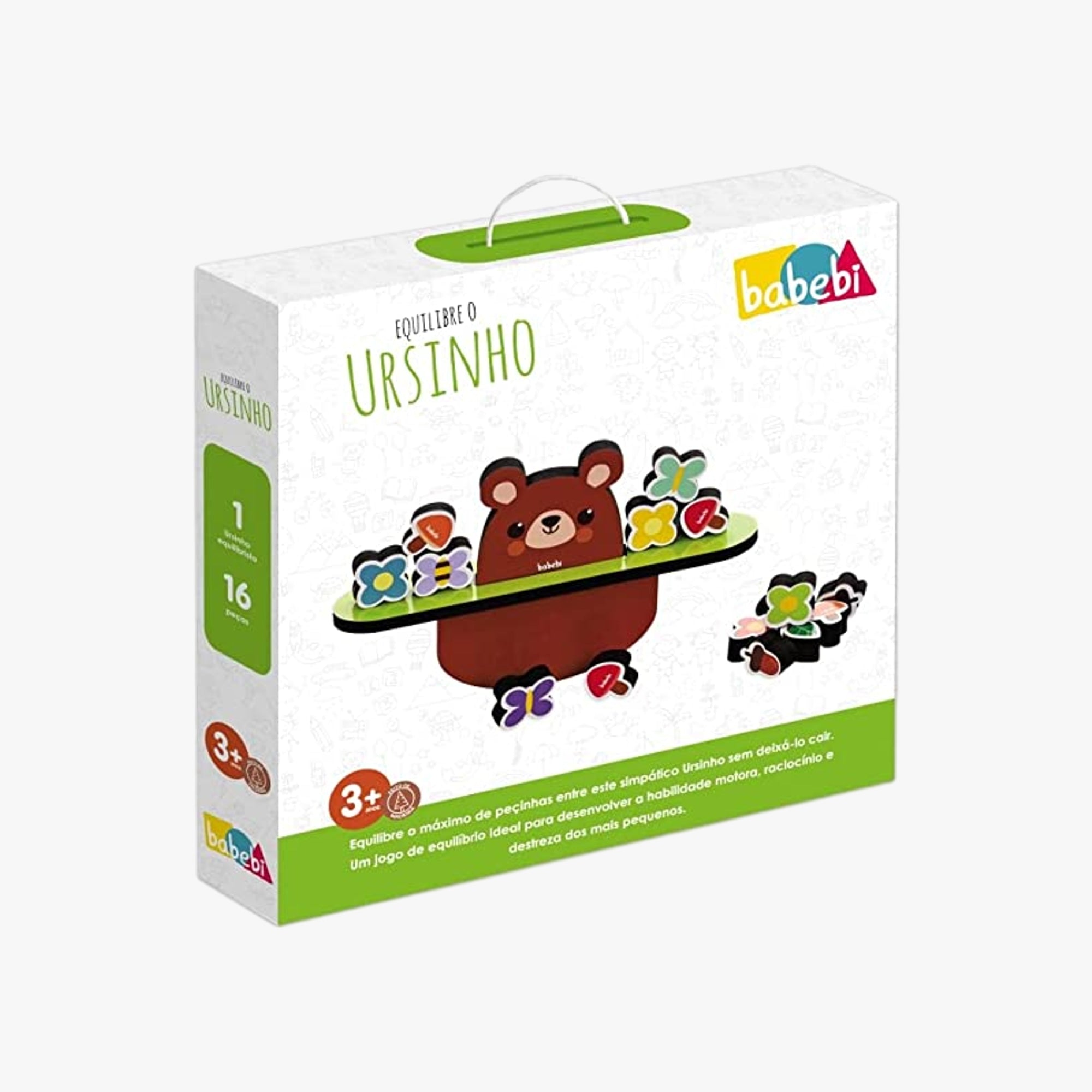 Brinquedo Educativo Equilibre o Ursinho