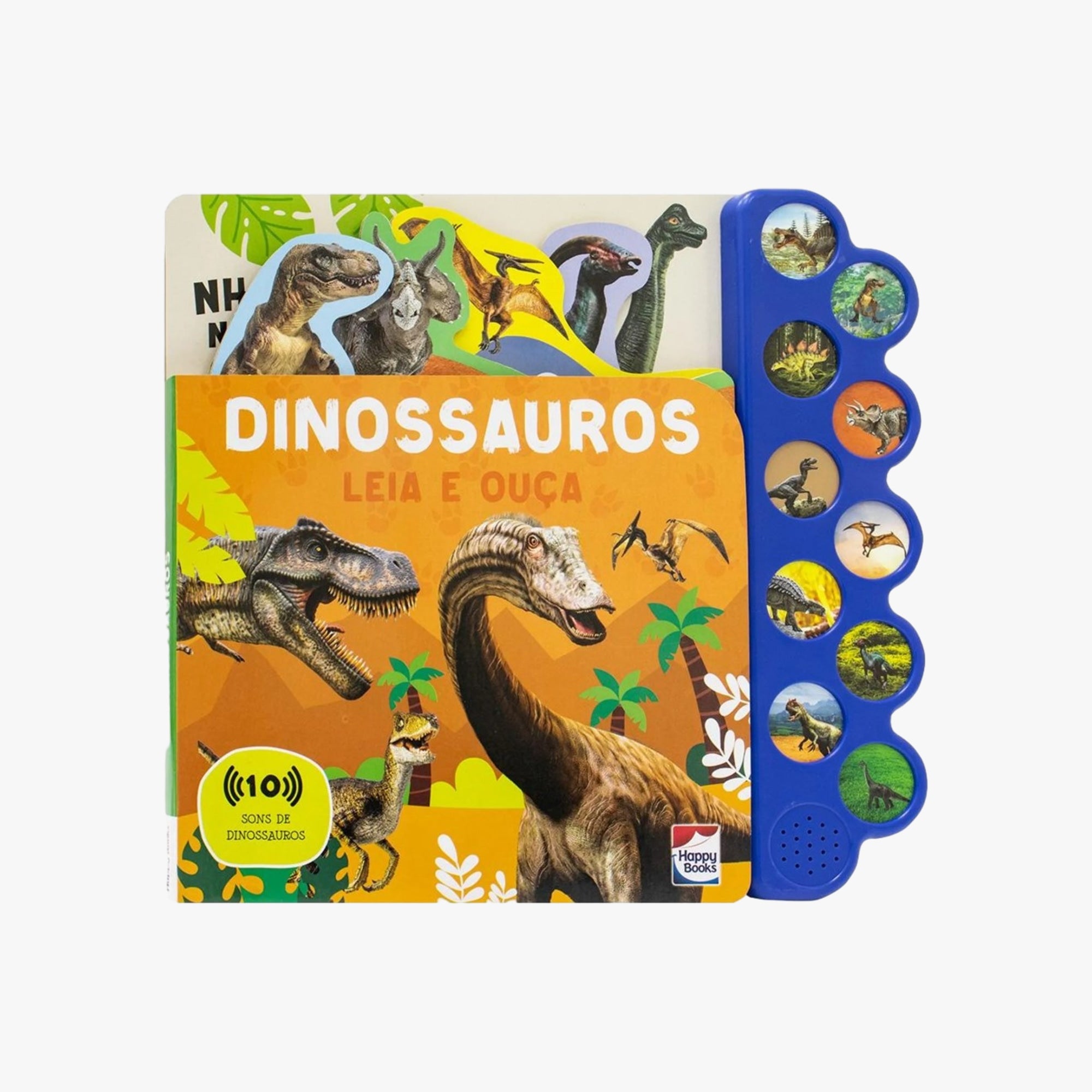 Livro Infantil Leia e Ouça Dinossauro