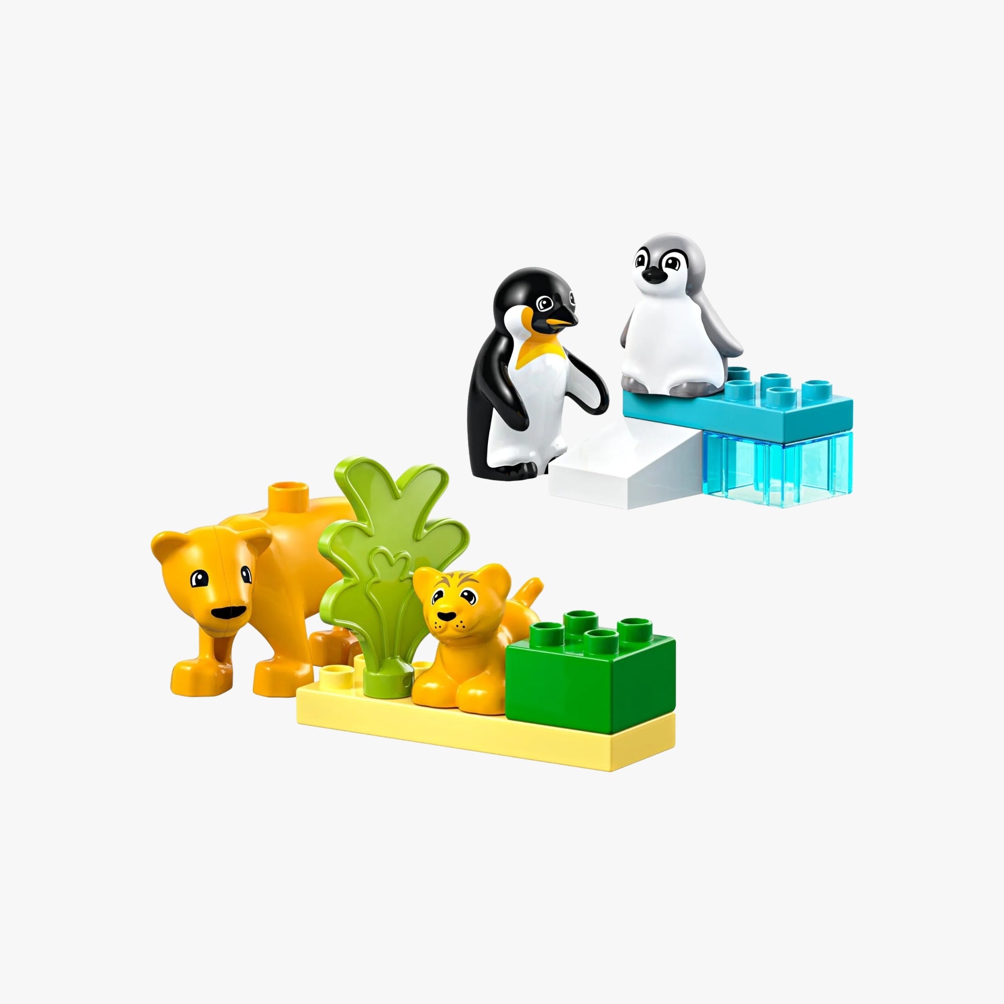 Lego Famílias de Animais Selvagens - Pinguins e Leões