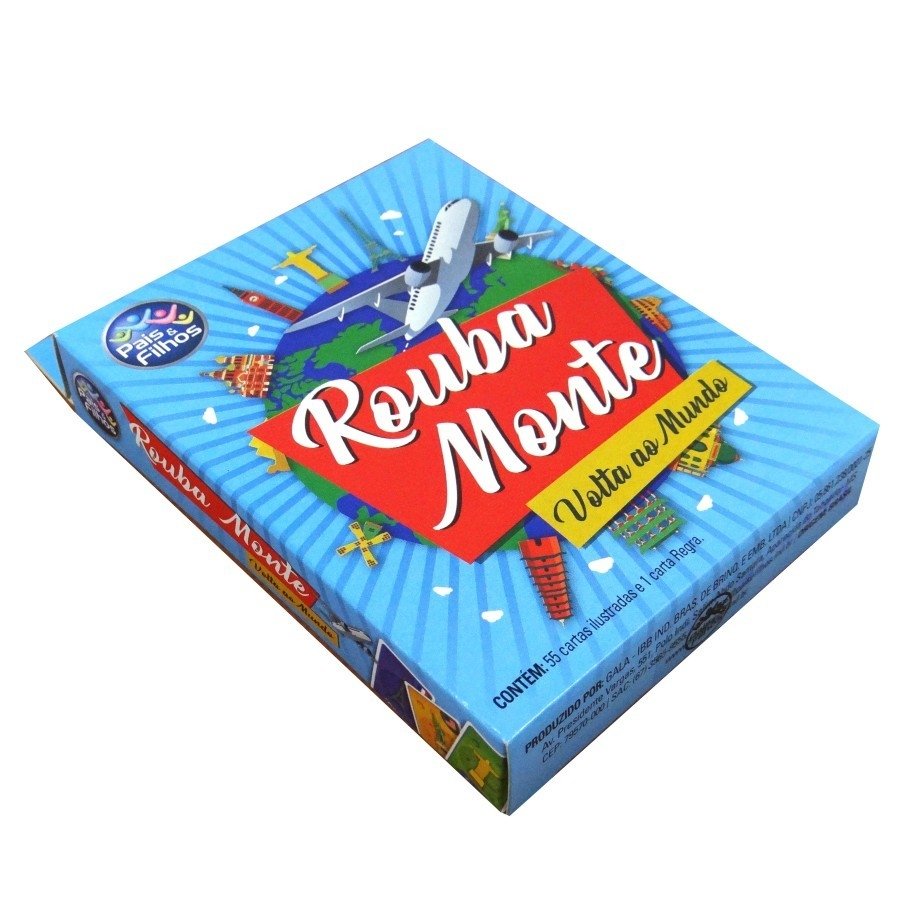 Jogo Rouba Monte Volta ao Mundo Pais e Filhos