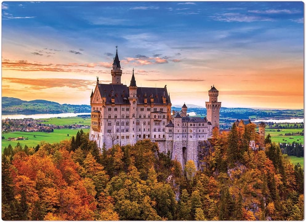 Quebra-Cabeça Castelo de Neuschwanstein 1000 Peças