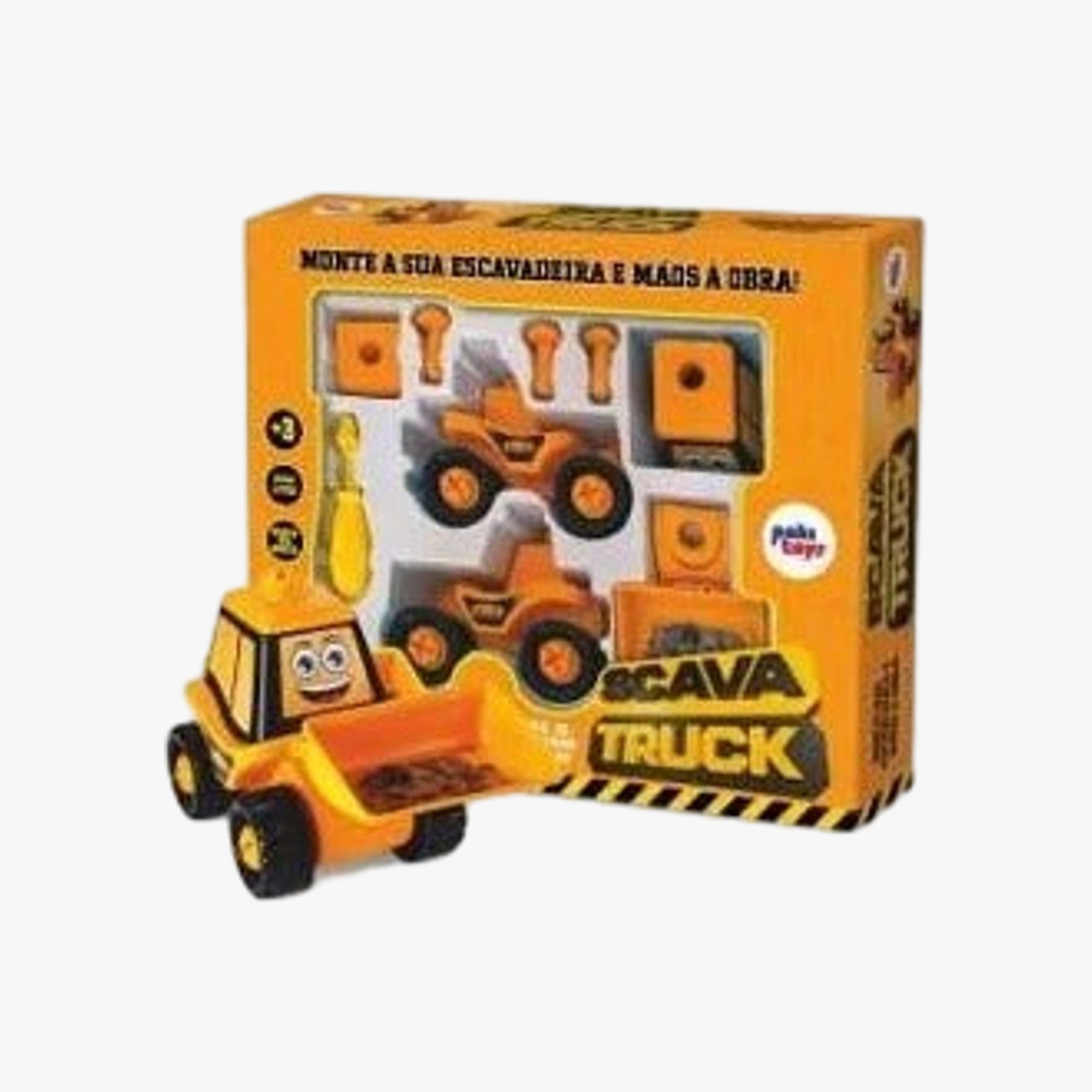 Brinquedo Escavadeira Truck