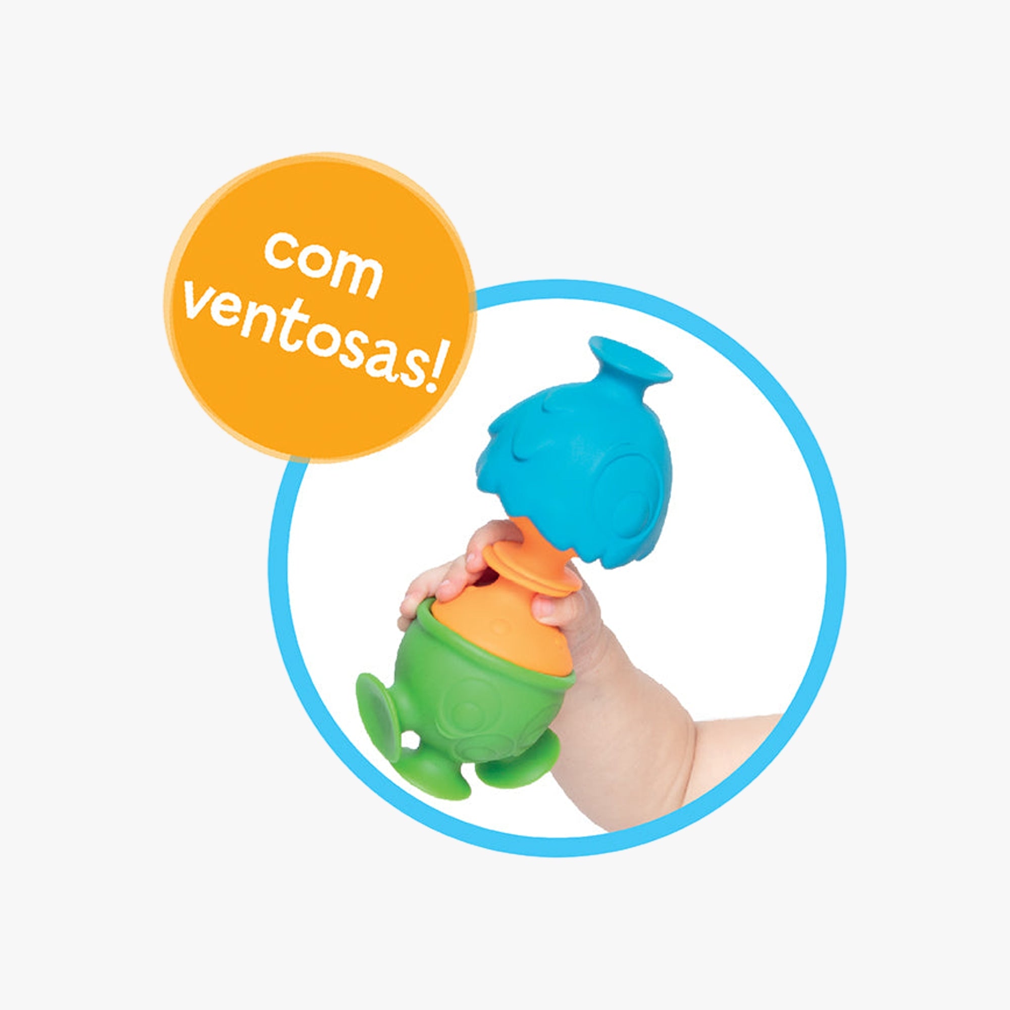 Brinquedo Mordedor Grudinhos