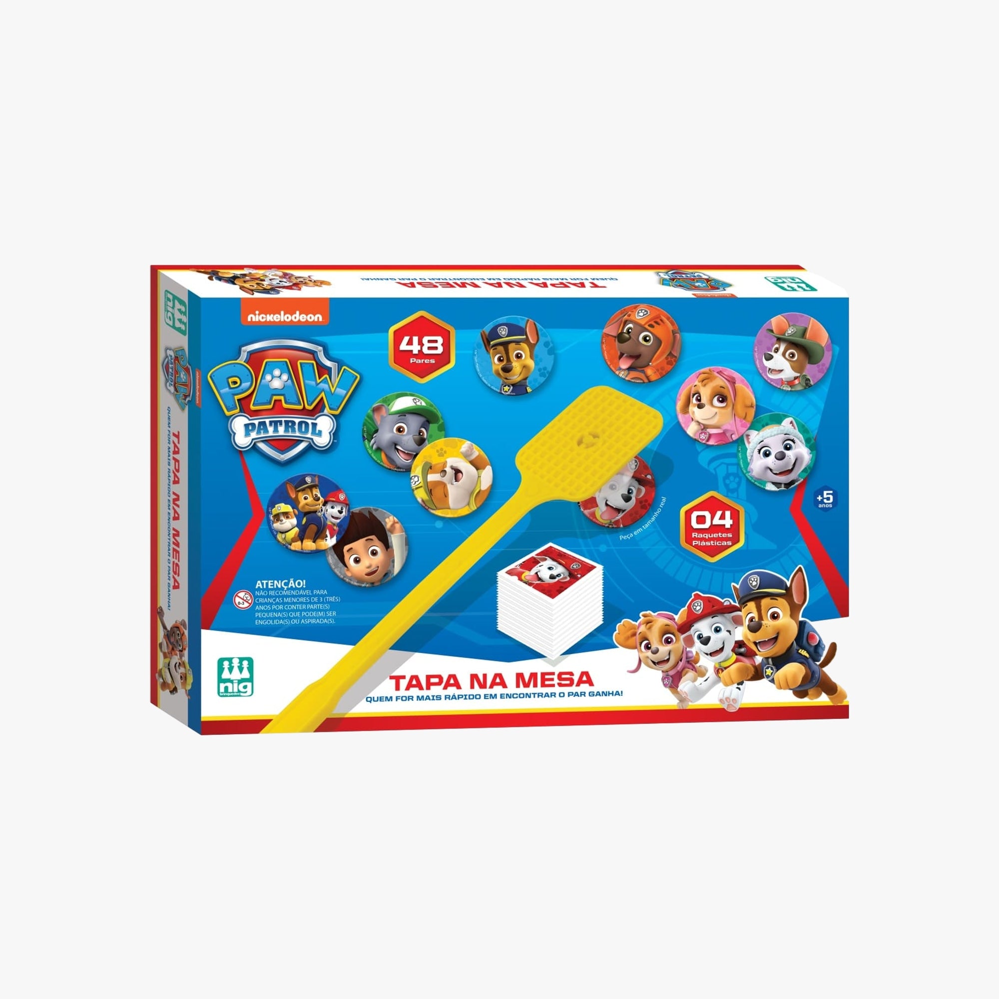 Jogo Tapa na Mesa Patrulha Canina