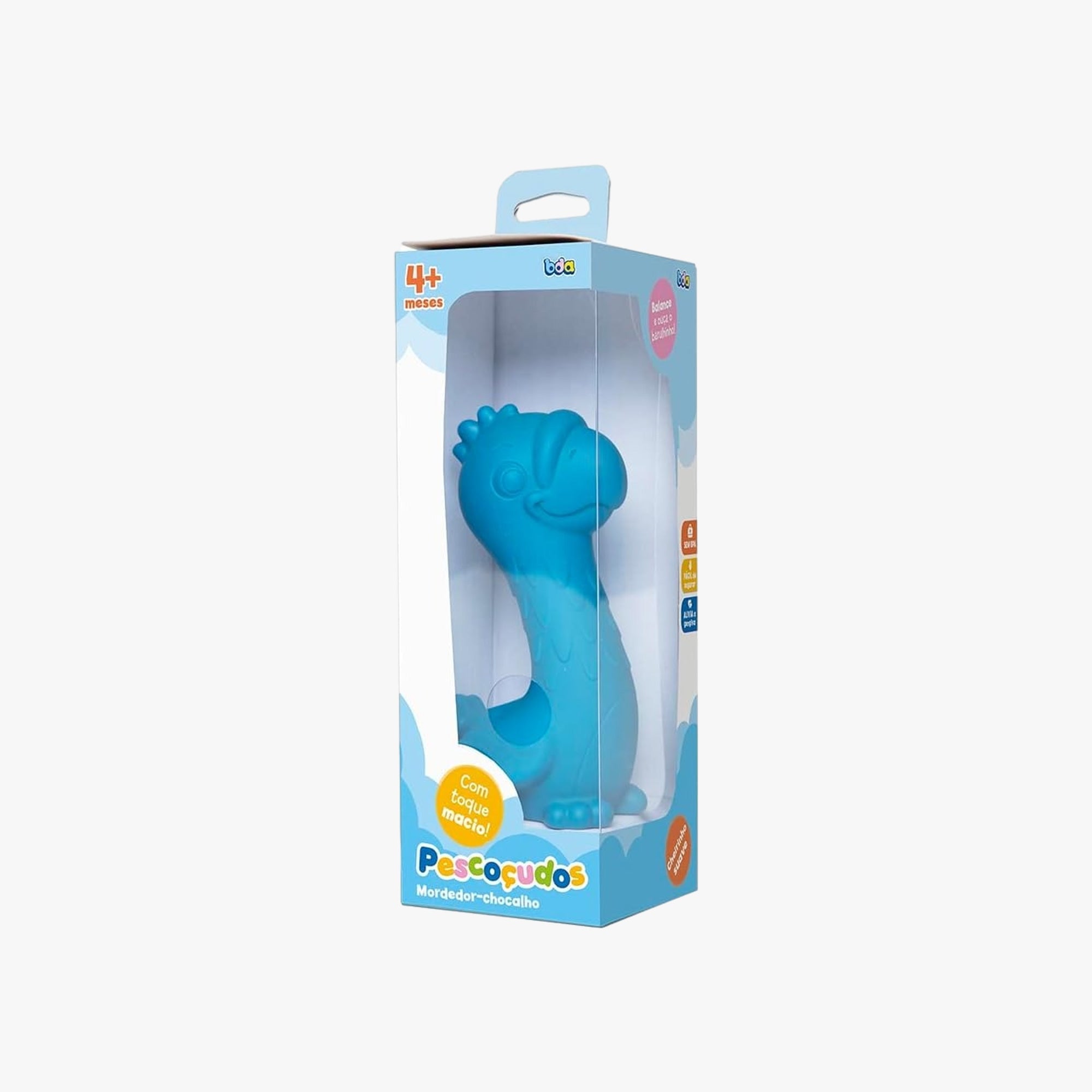 Mordedor Para Bebê Papagaio