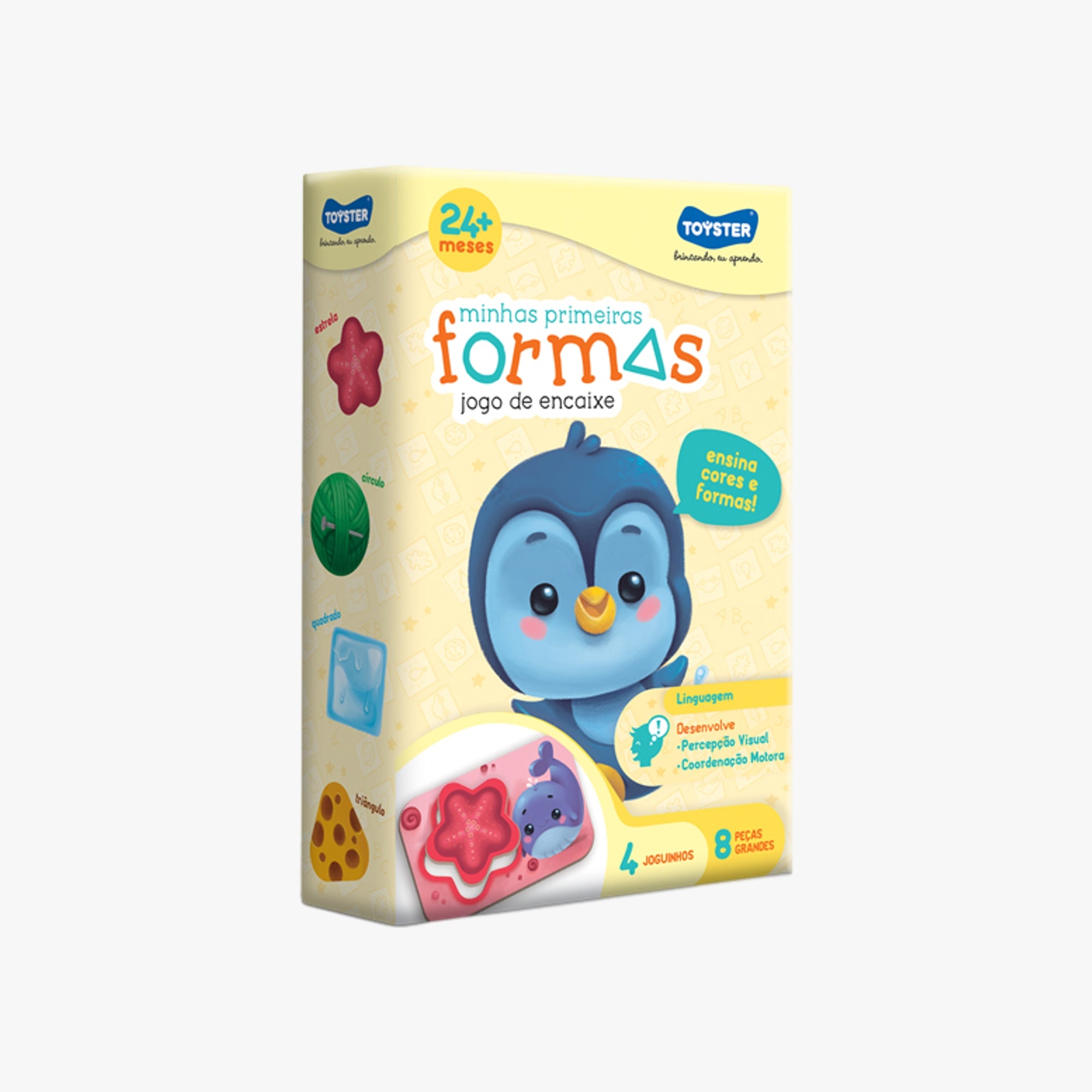 Jogo de Encaixe Minhas Primeiras Formas