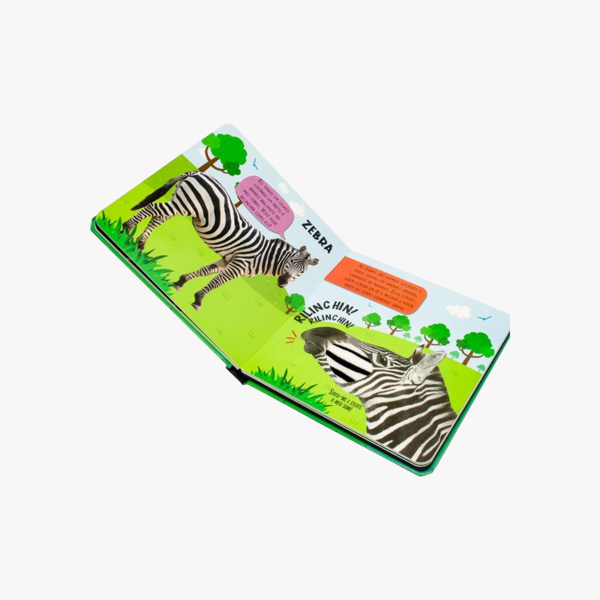 Livro Sonoro Toque e Sinta Selva