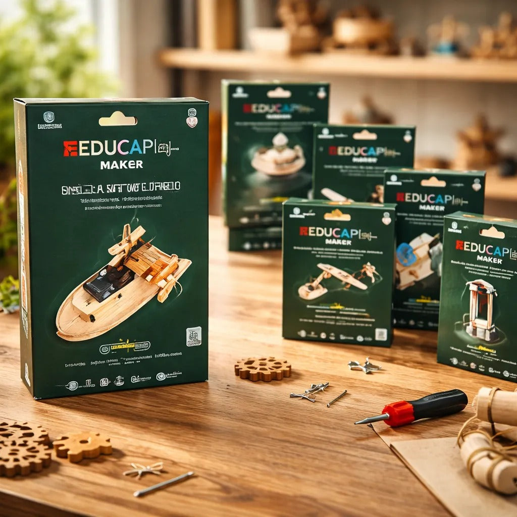 Brinquedo de Montar - Educaplay Maker  PoliLab - Sortido
