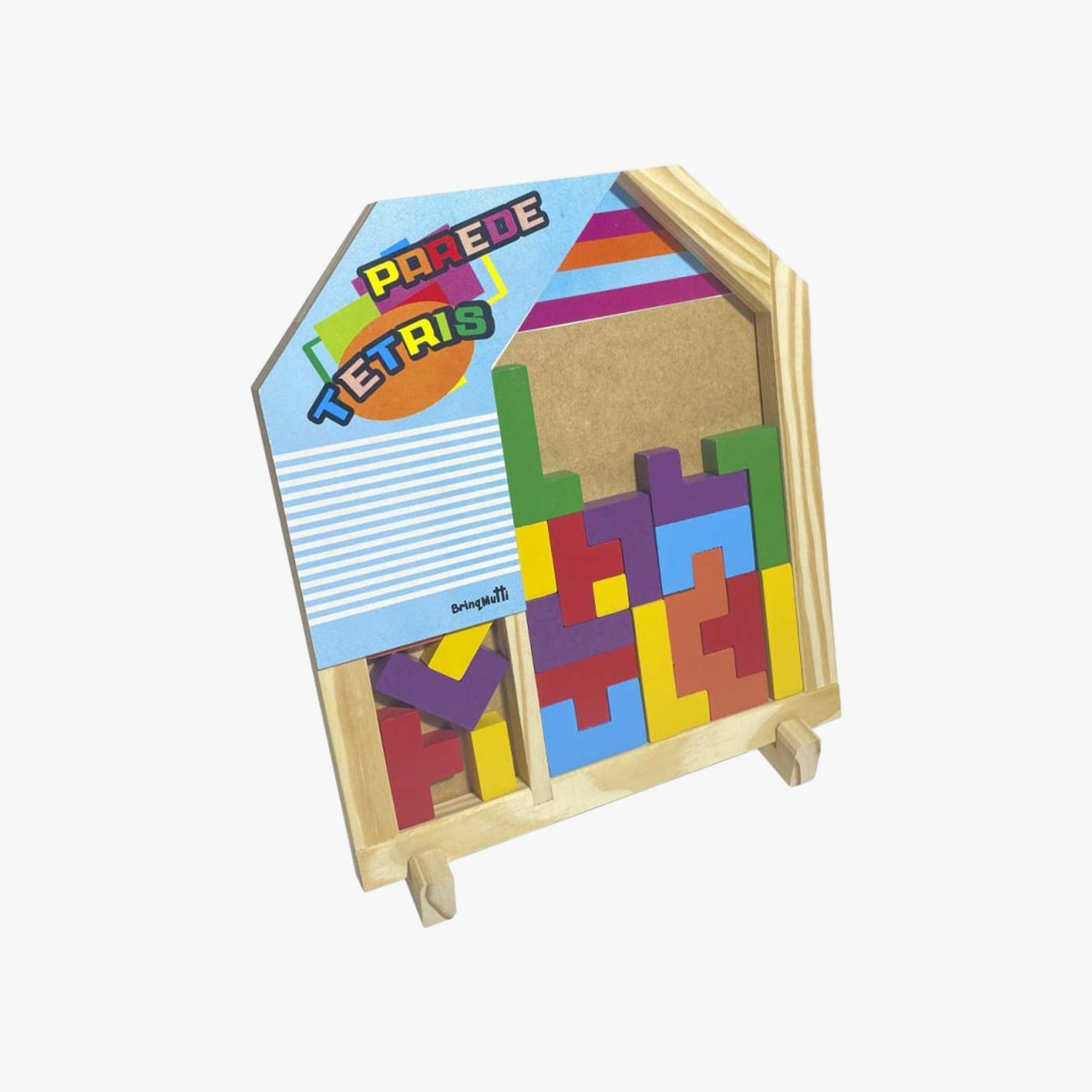 Brinquedo Educativo Parede Tetris
