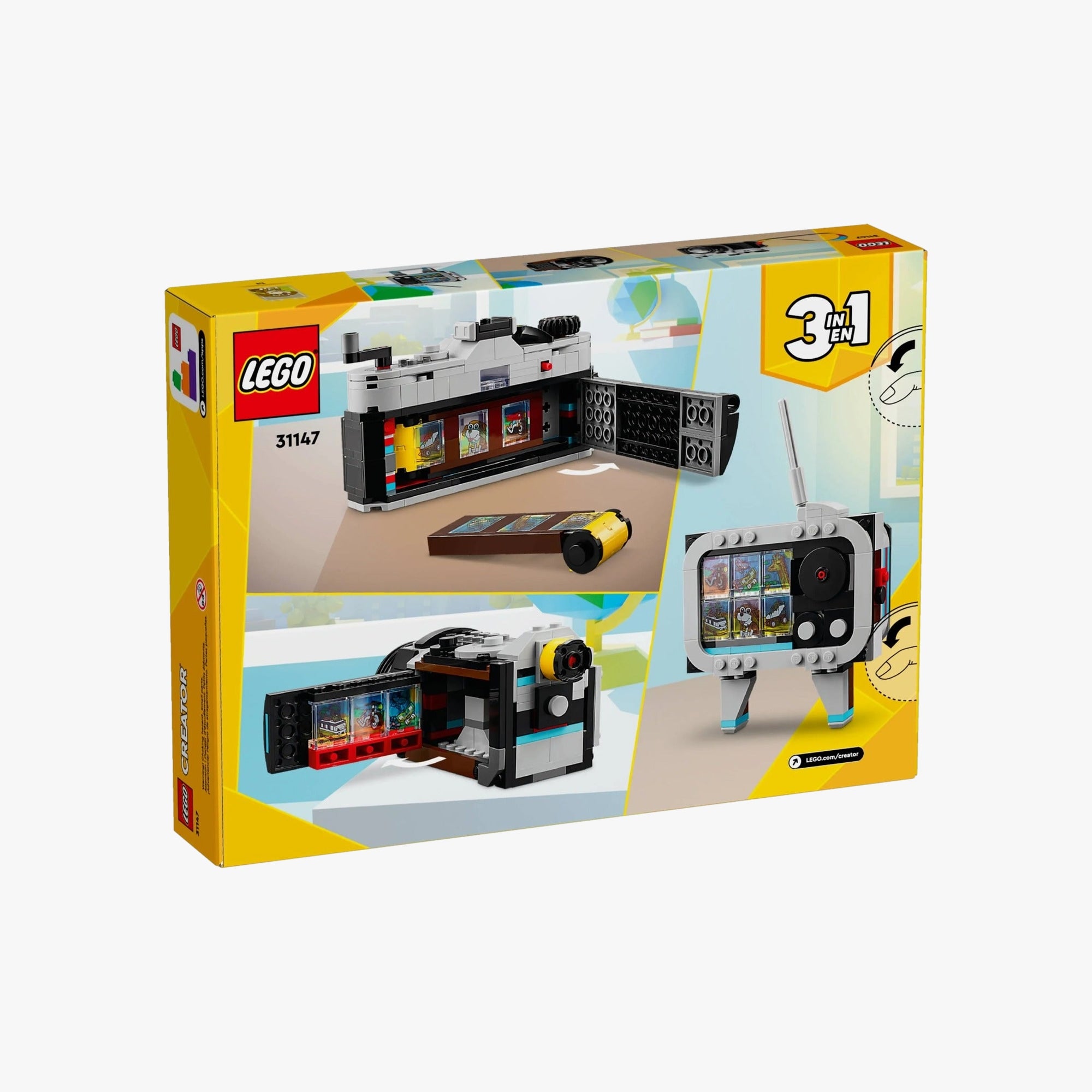 Lego Creator 3 em 1 - Câmera Retrô