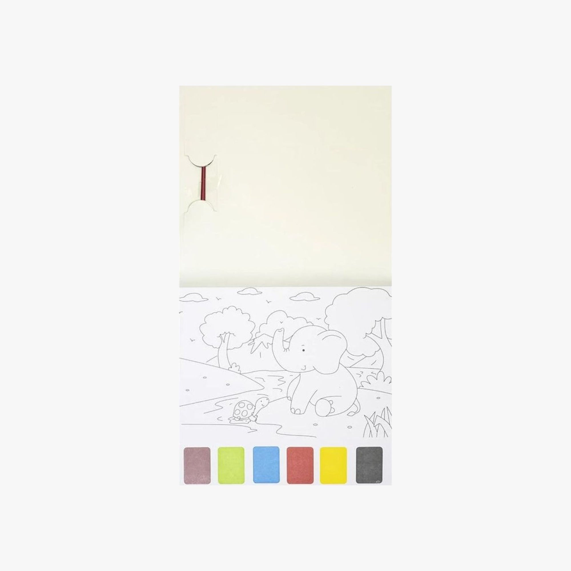 Livro Pintando com Água Selva