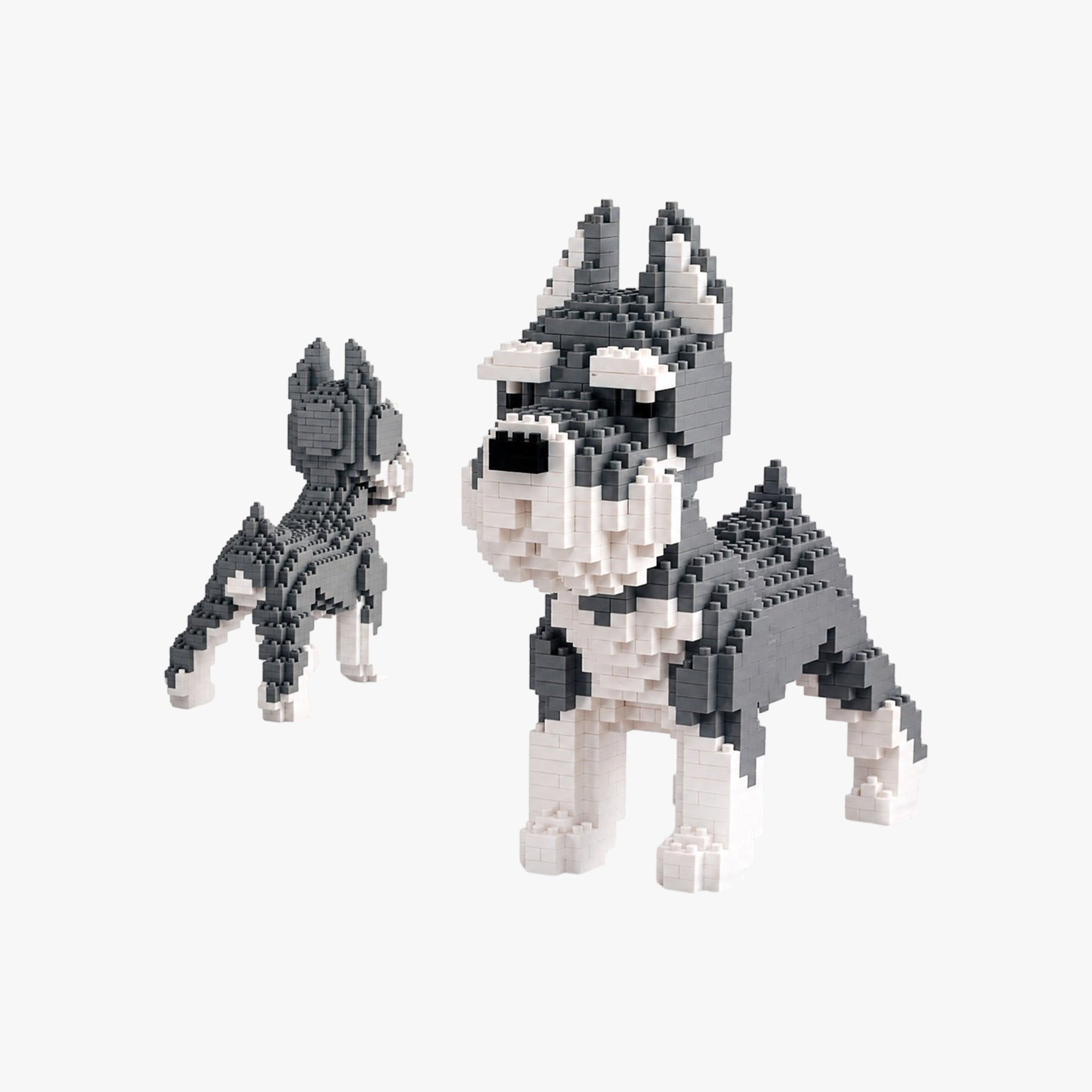 Blocos de Montar Dog Schnauzer 806 Peças