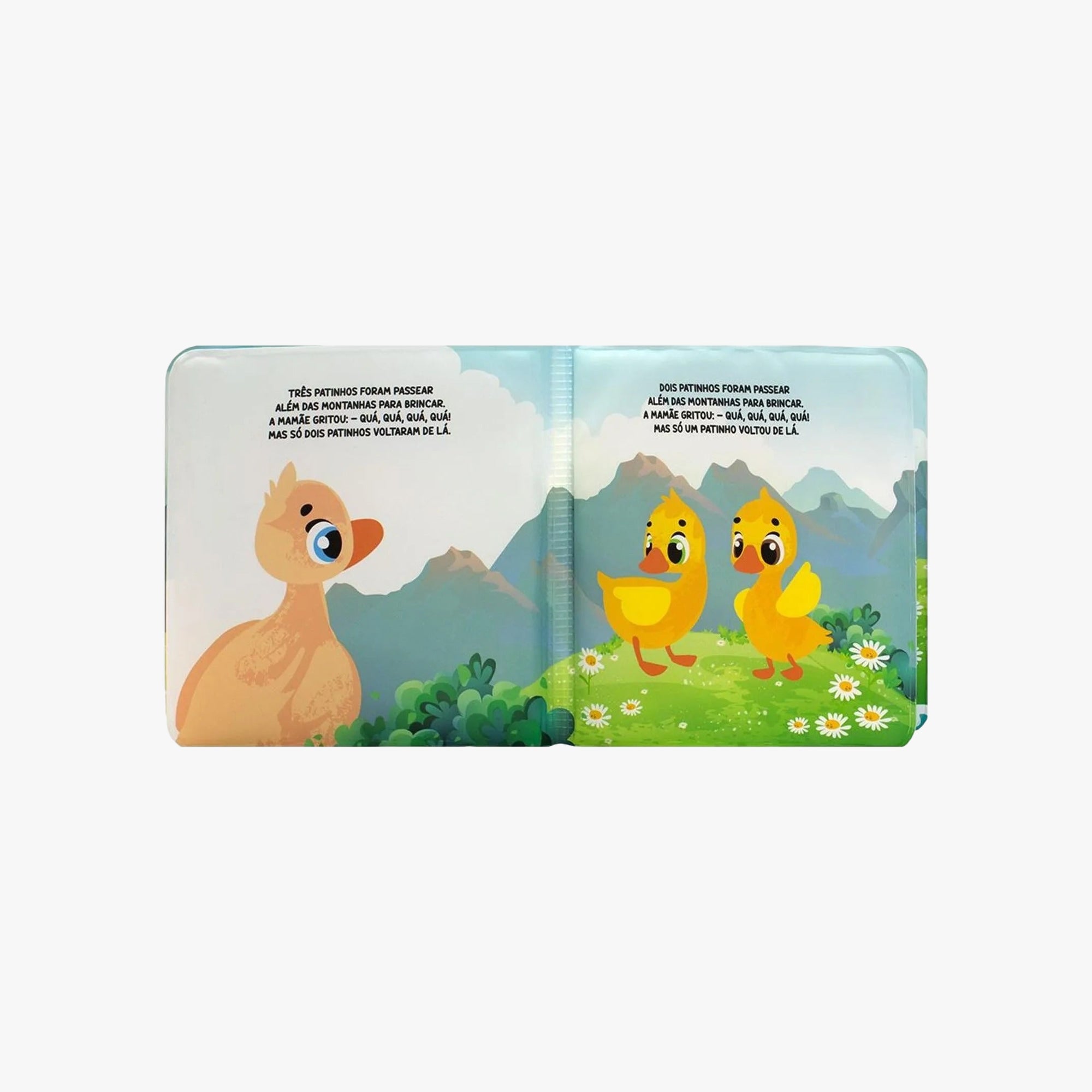 Livro Cantigas com Dedoches no Banho: Cinco Patinhos