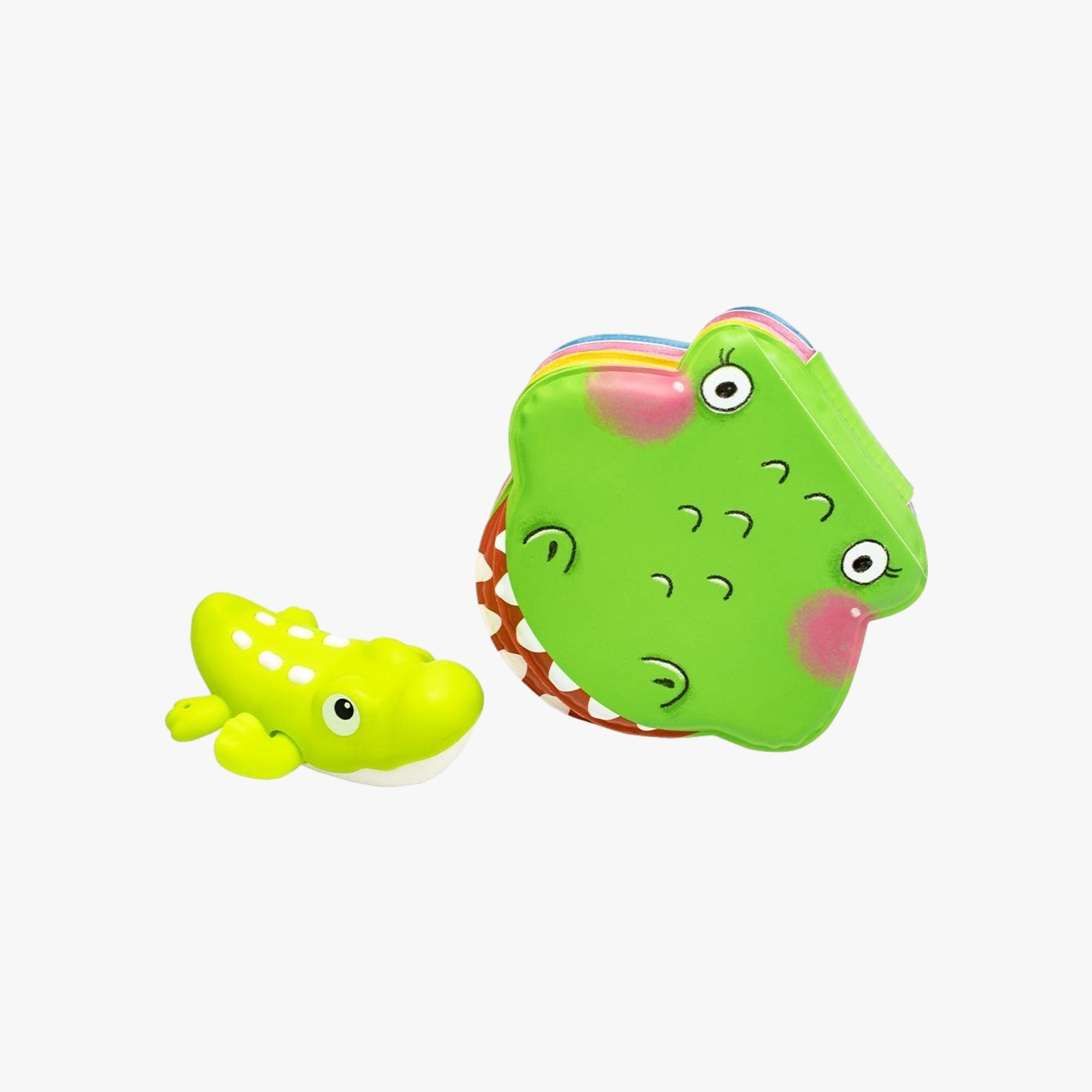 Livro de Banho Fantoche: Cora, a Crocodilo Vai Para o Banho