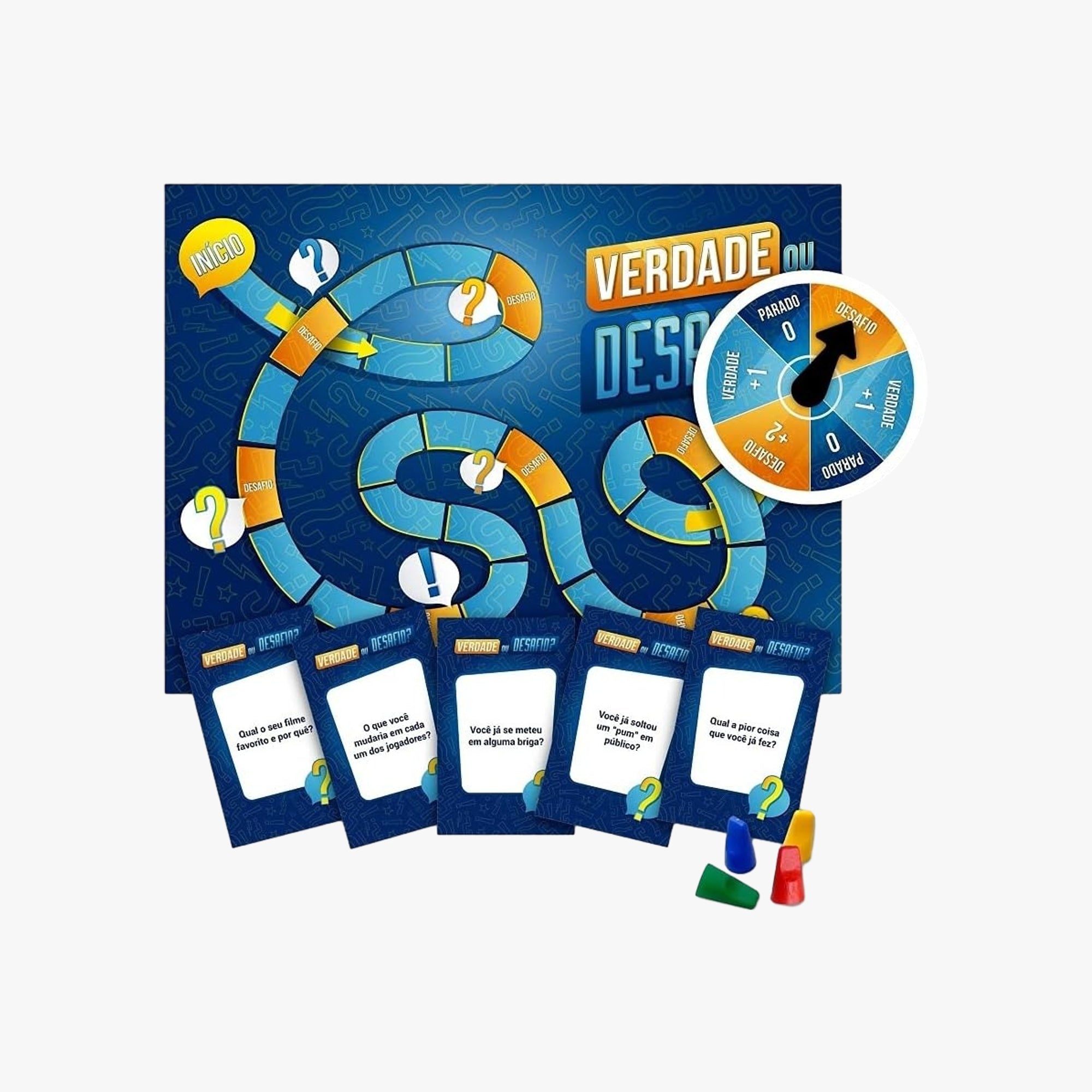 Jogo de Tabuleiro Verdade ou Desafio?