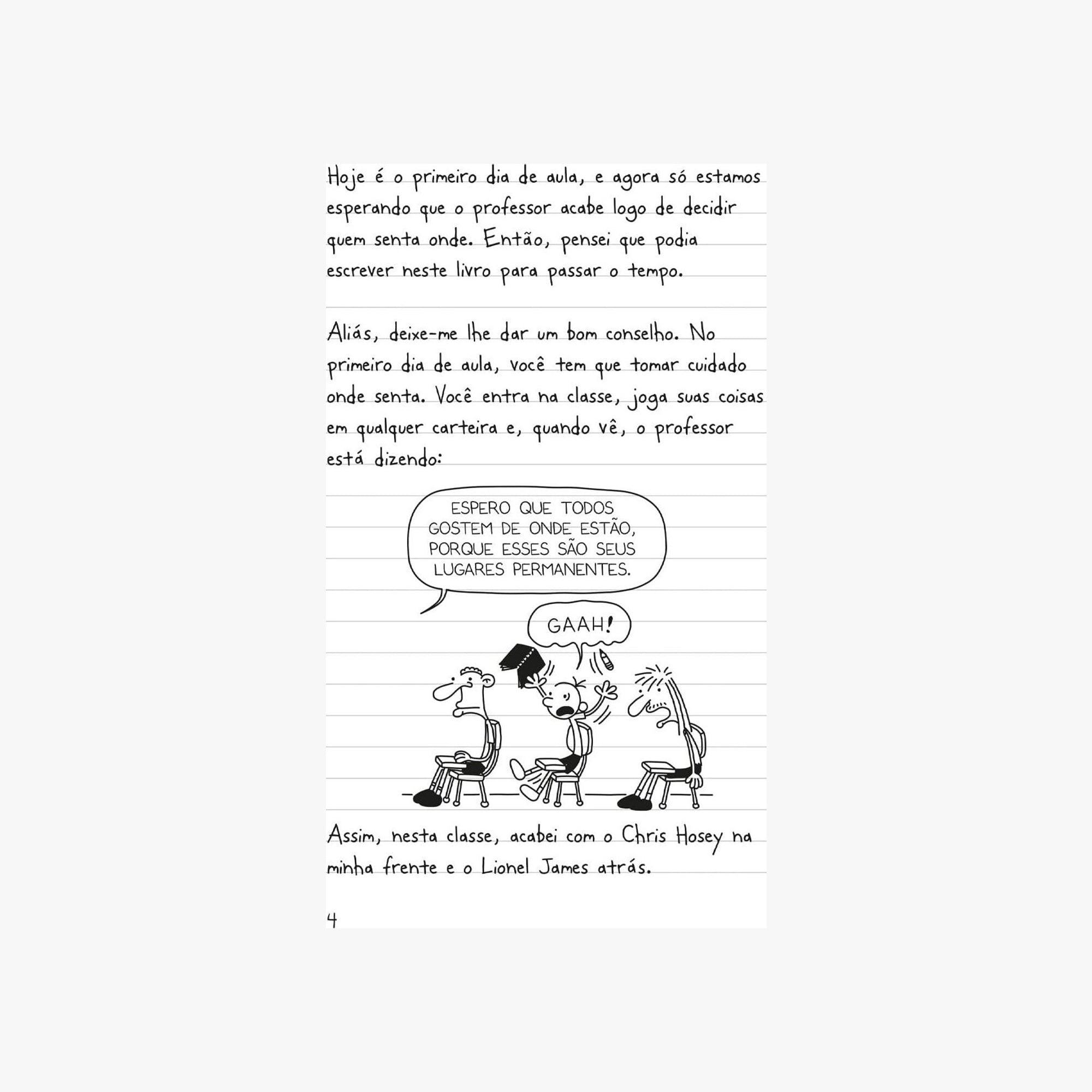 Livro Diário de um Banana