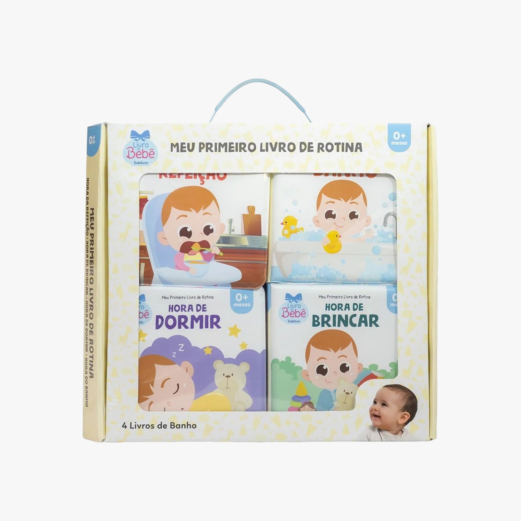 Meu Primeiro Livro de Rotina - BOX 4 Unidades