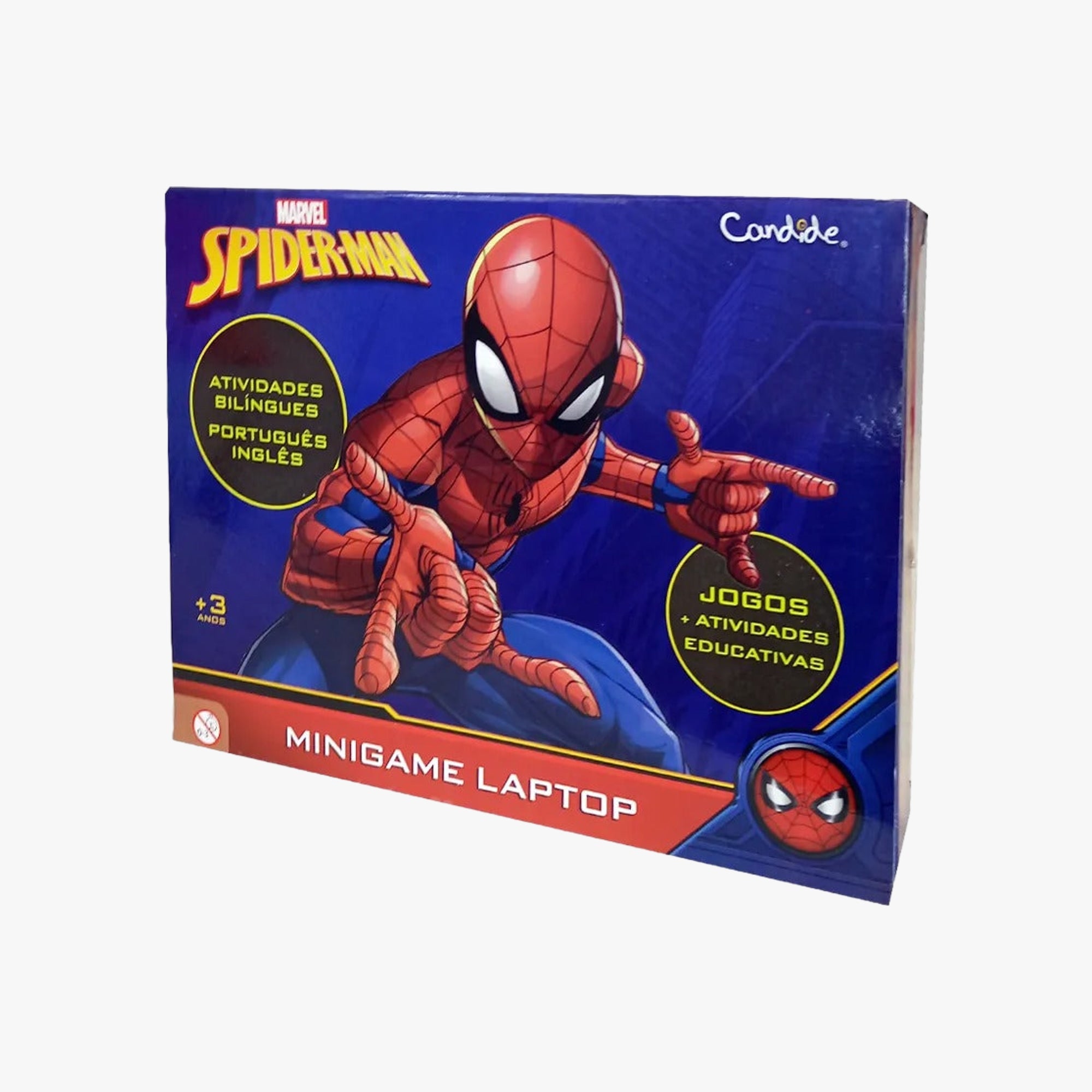 Lap Top Homem-Aranha Bilíngue