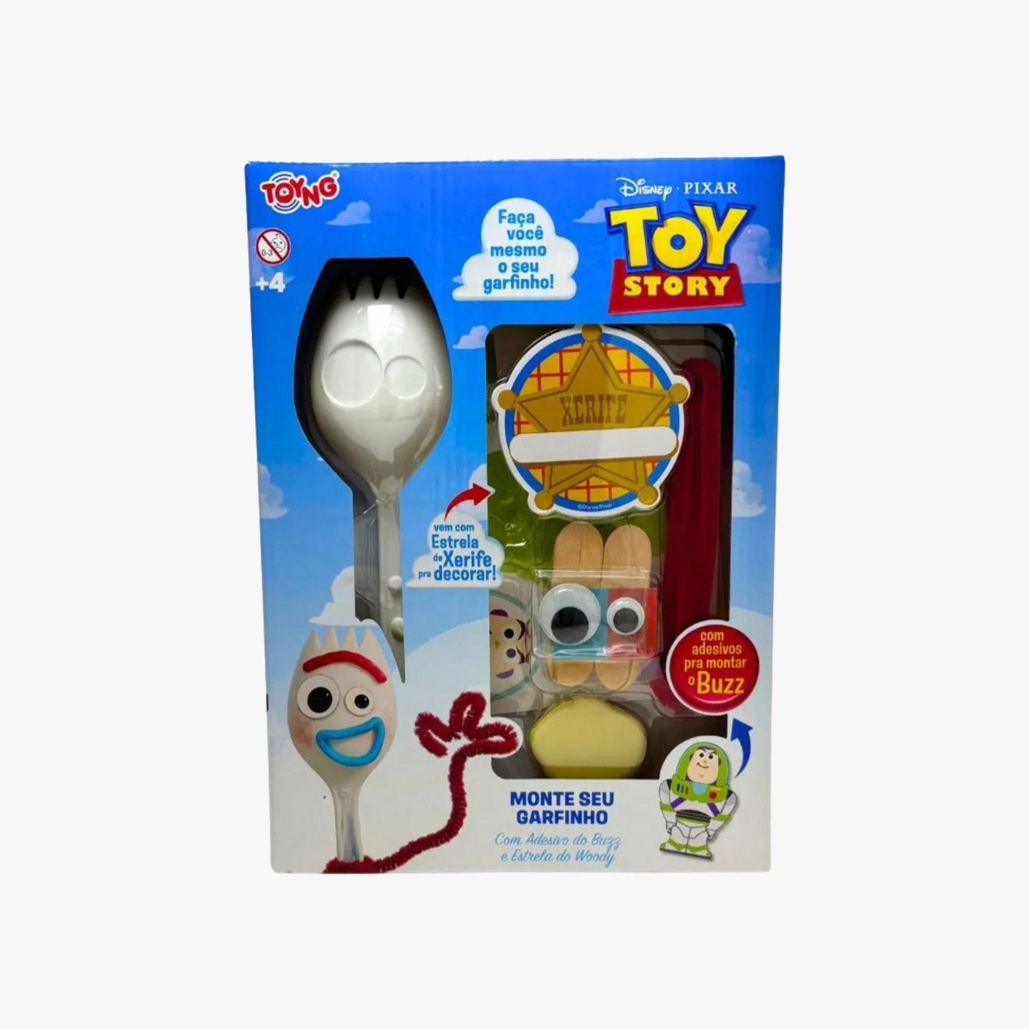 Brinquedo Infantil Monte Seu Garfinho Toy Story Disney