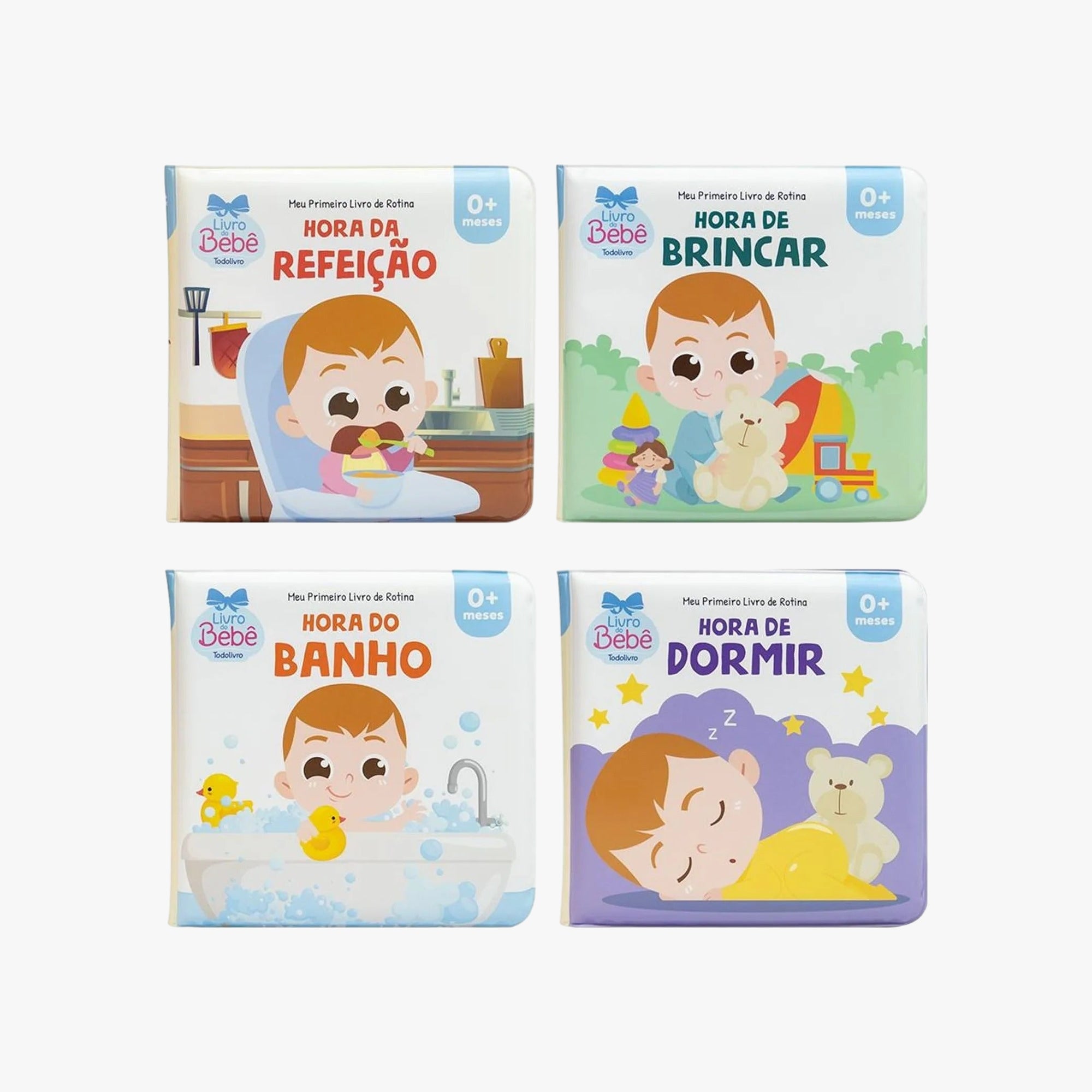 Meu Primeiro Livro de Rotina - BOX 4 Unidades
