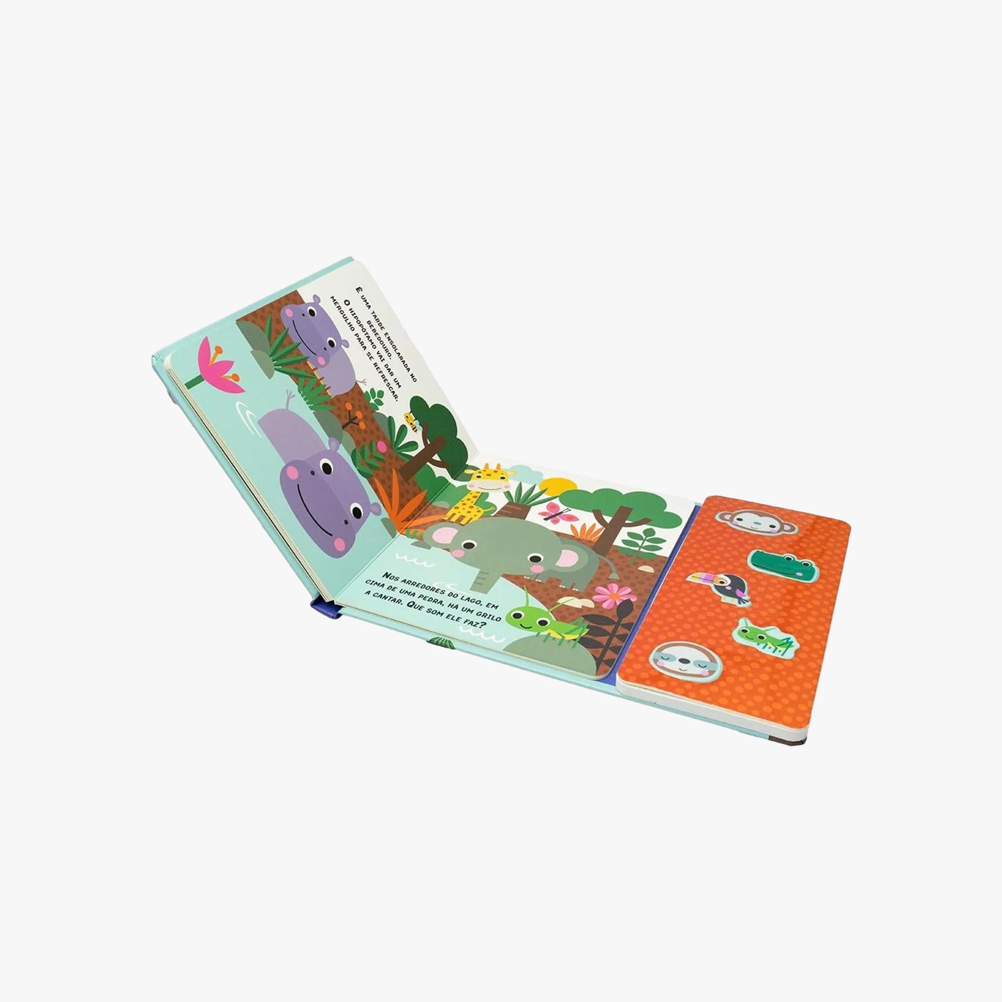 Livro Sonoro e Aventuras Selva