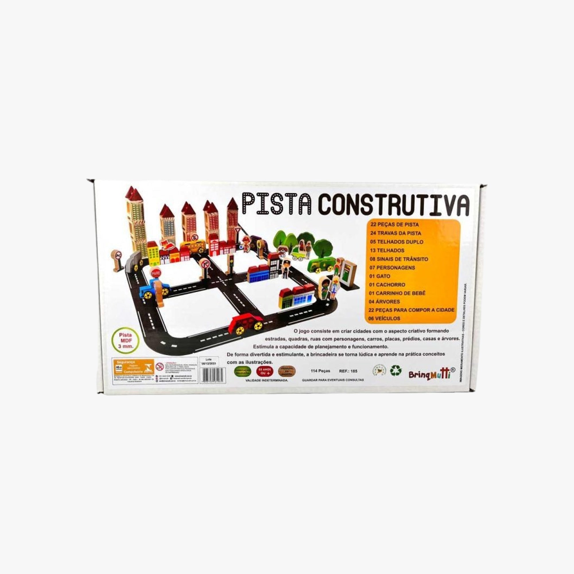 Brinquedo Infantil Pista Construtiva