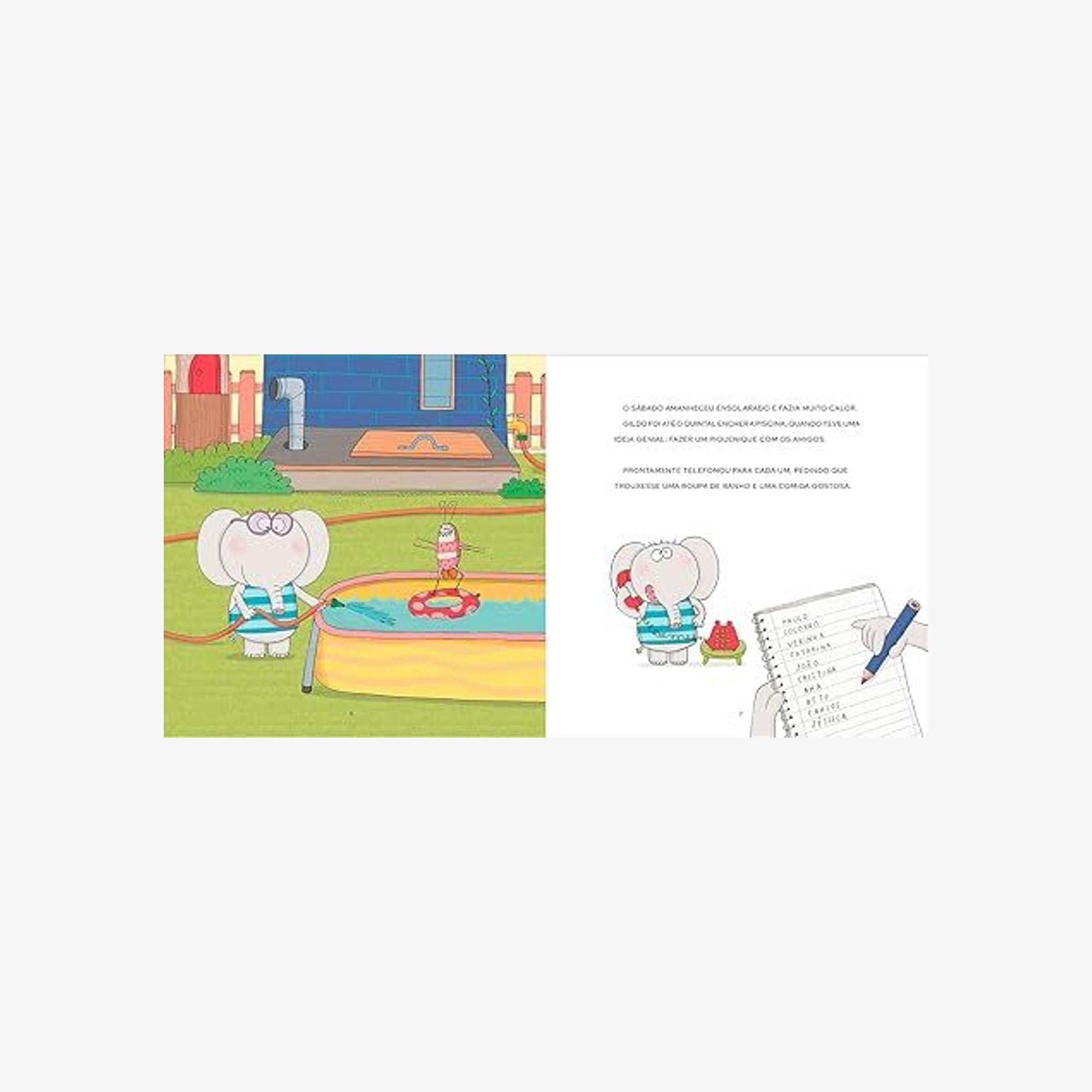 Livro Infantil O Piquenique do Gildo