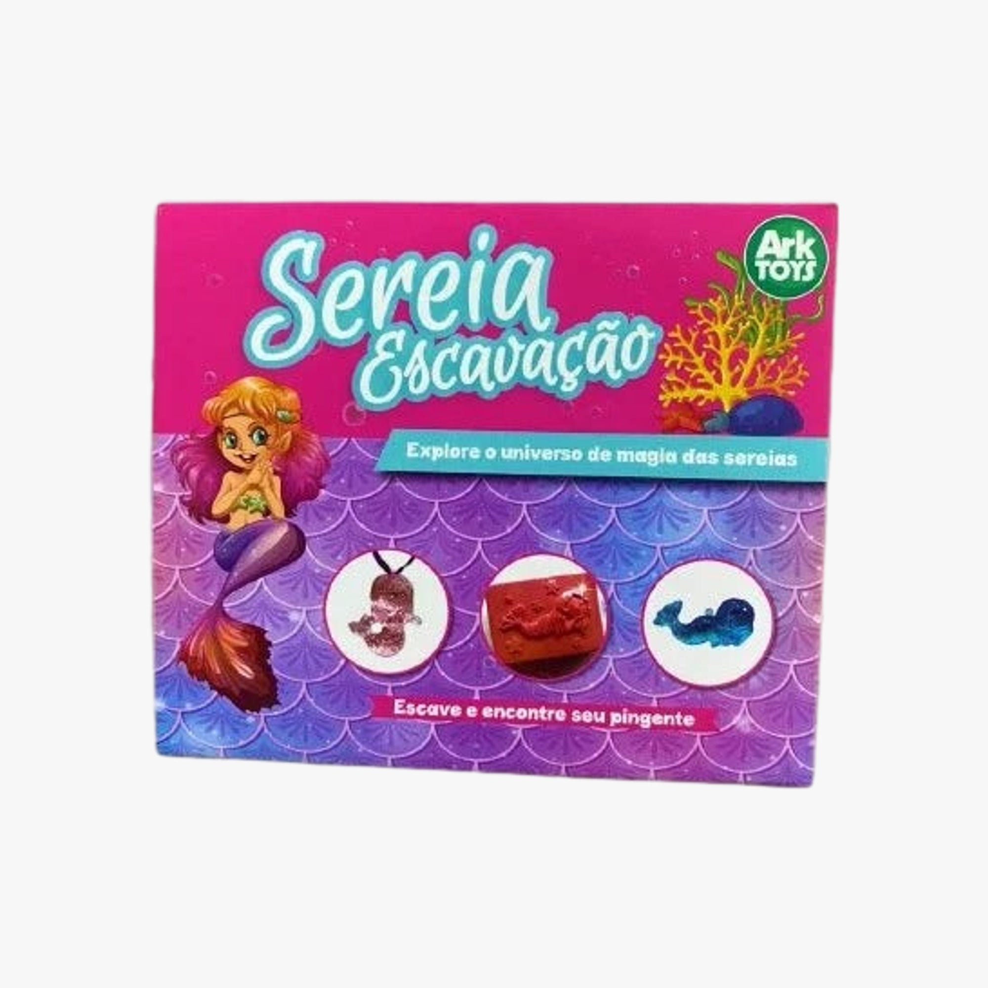 Sereia Fosseis Escavação + Pingente Surpresa