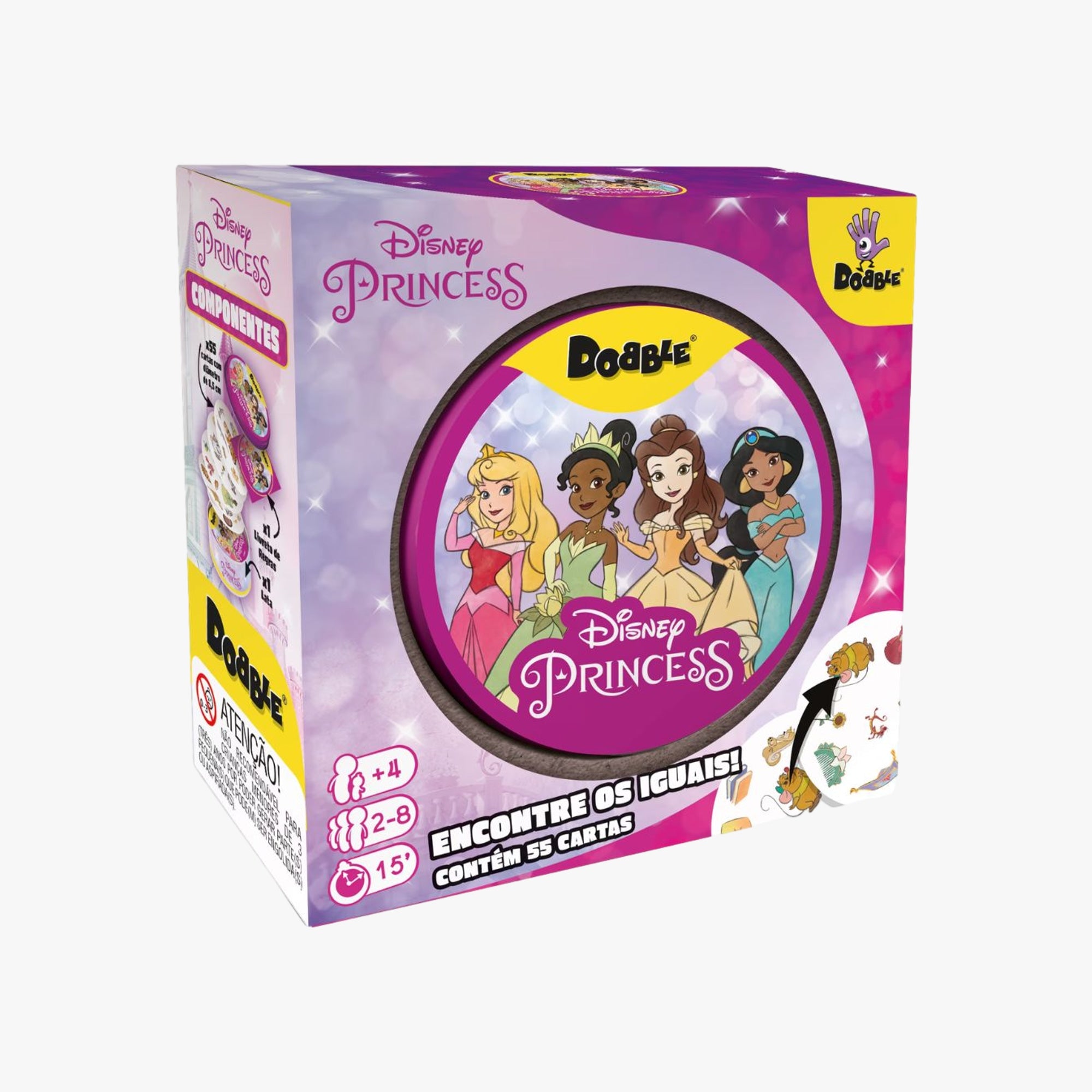 Jogo de Cartas Dobble Princesas - Galápagos