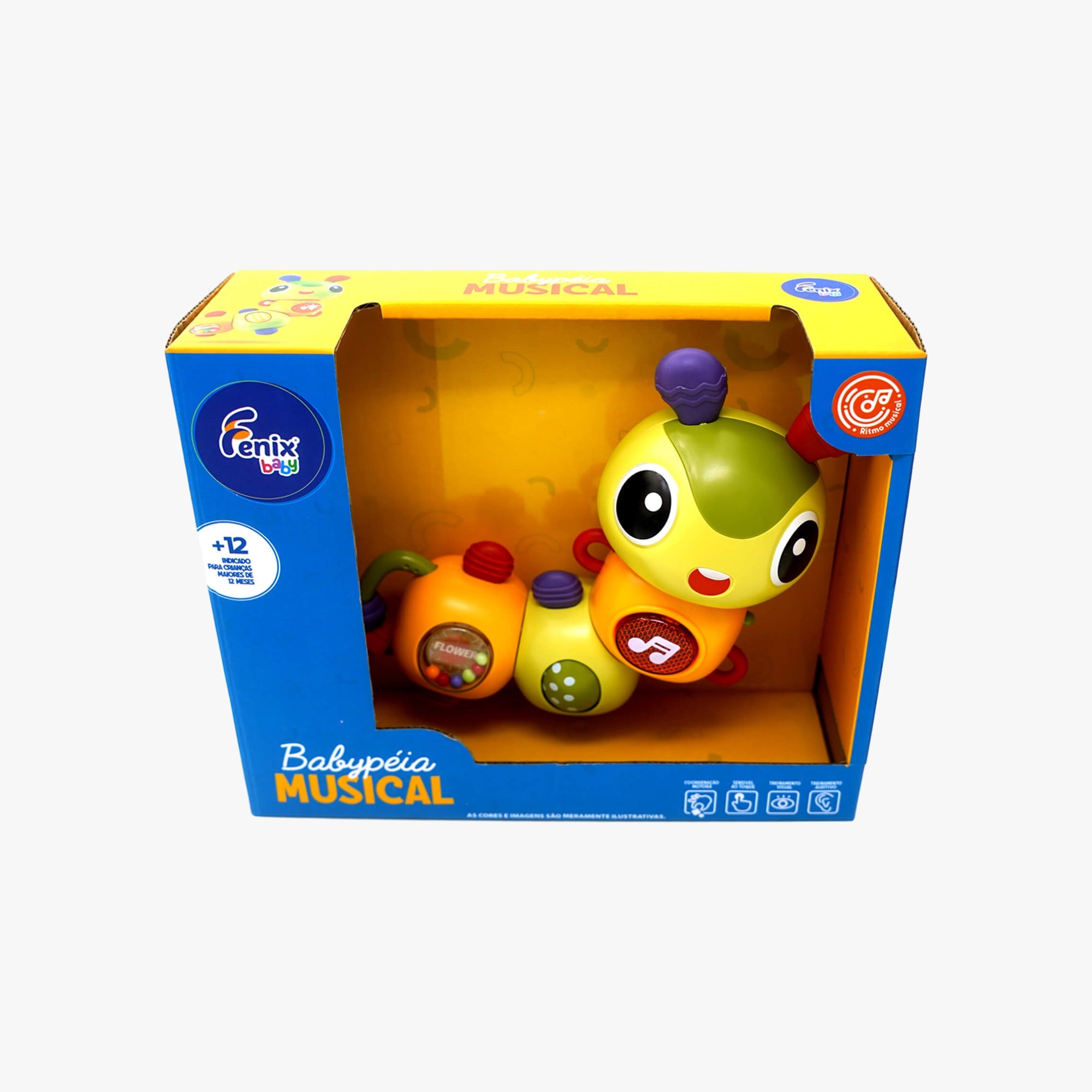 Brinquedo Baby Centopeia Musical