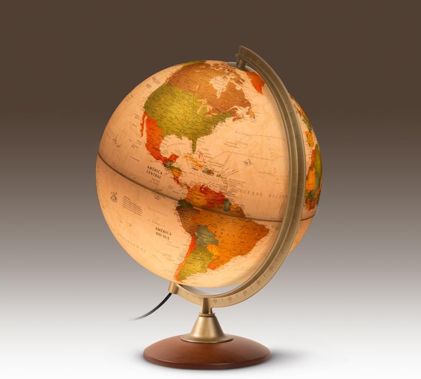 Globo Terrestre Colombo 30cm Iluminado