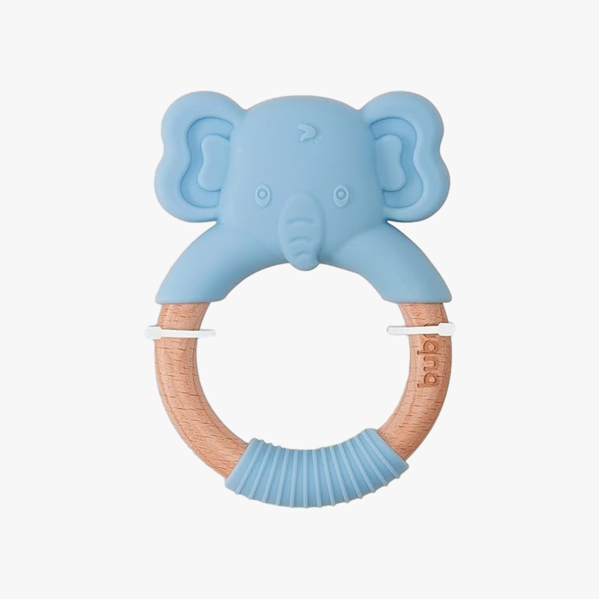 Mordedor para Bebê em Silicone Elefante Azul