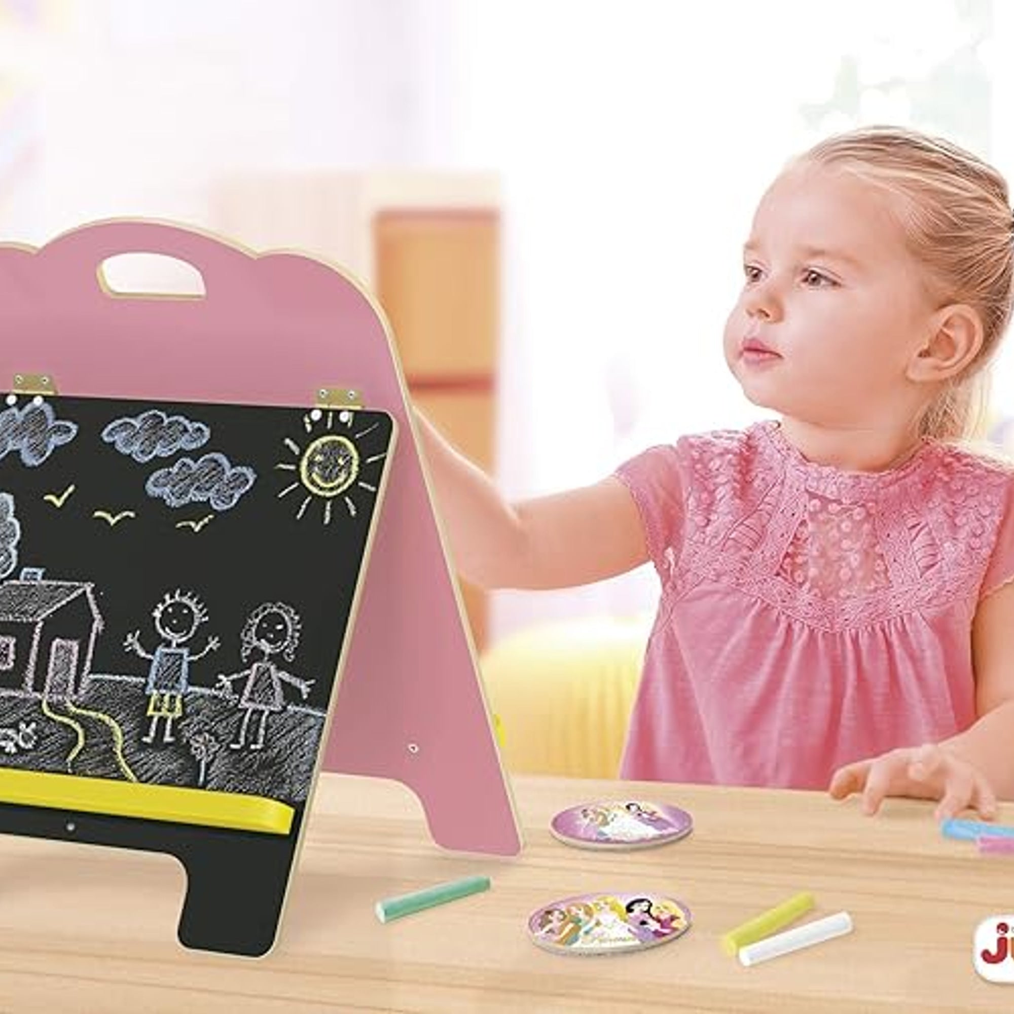 Lousa Infantil 2 em 1 Princesas