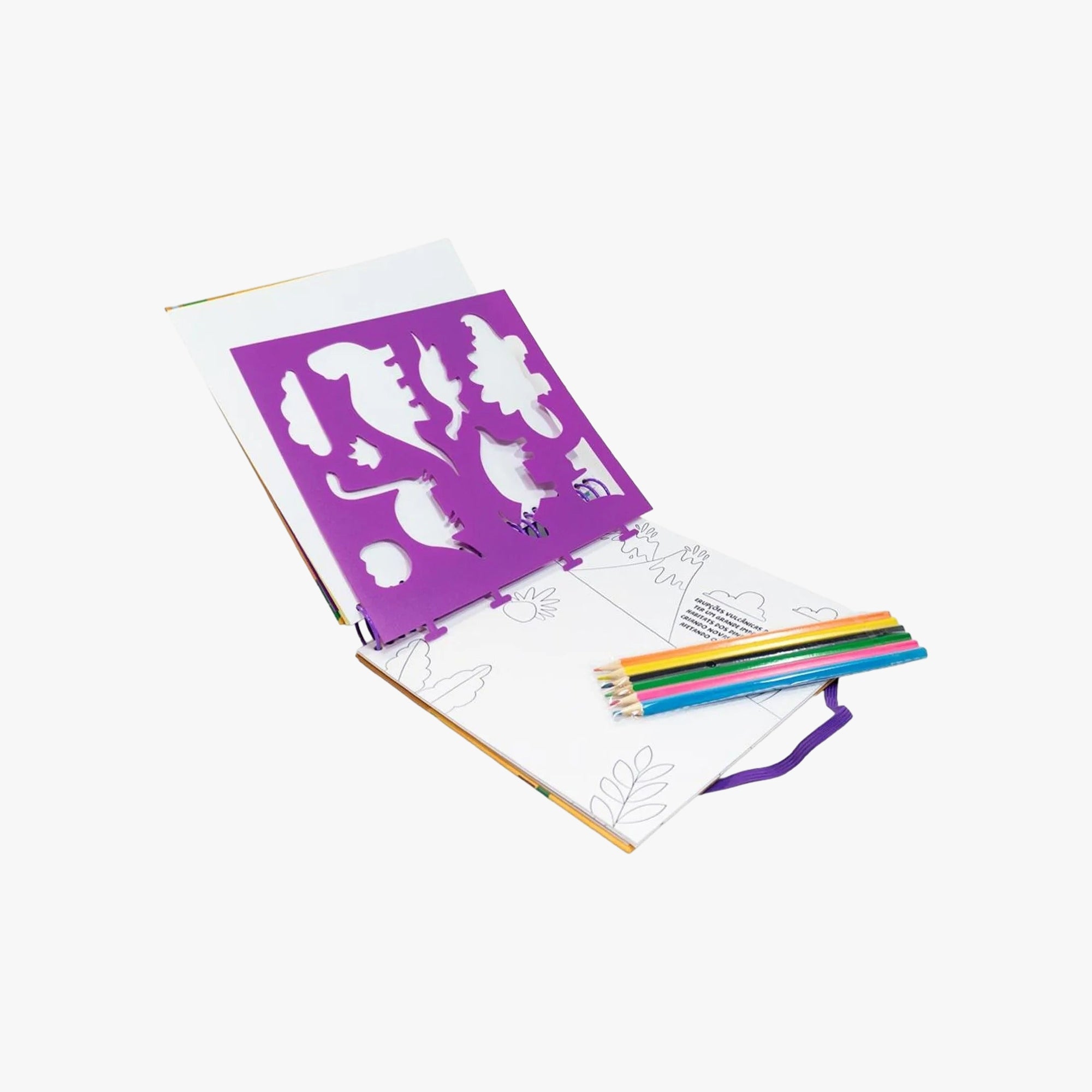 Livro de Pintura Dinossauros