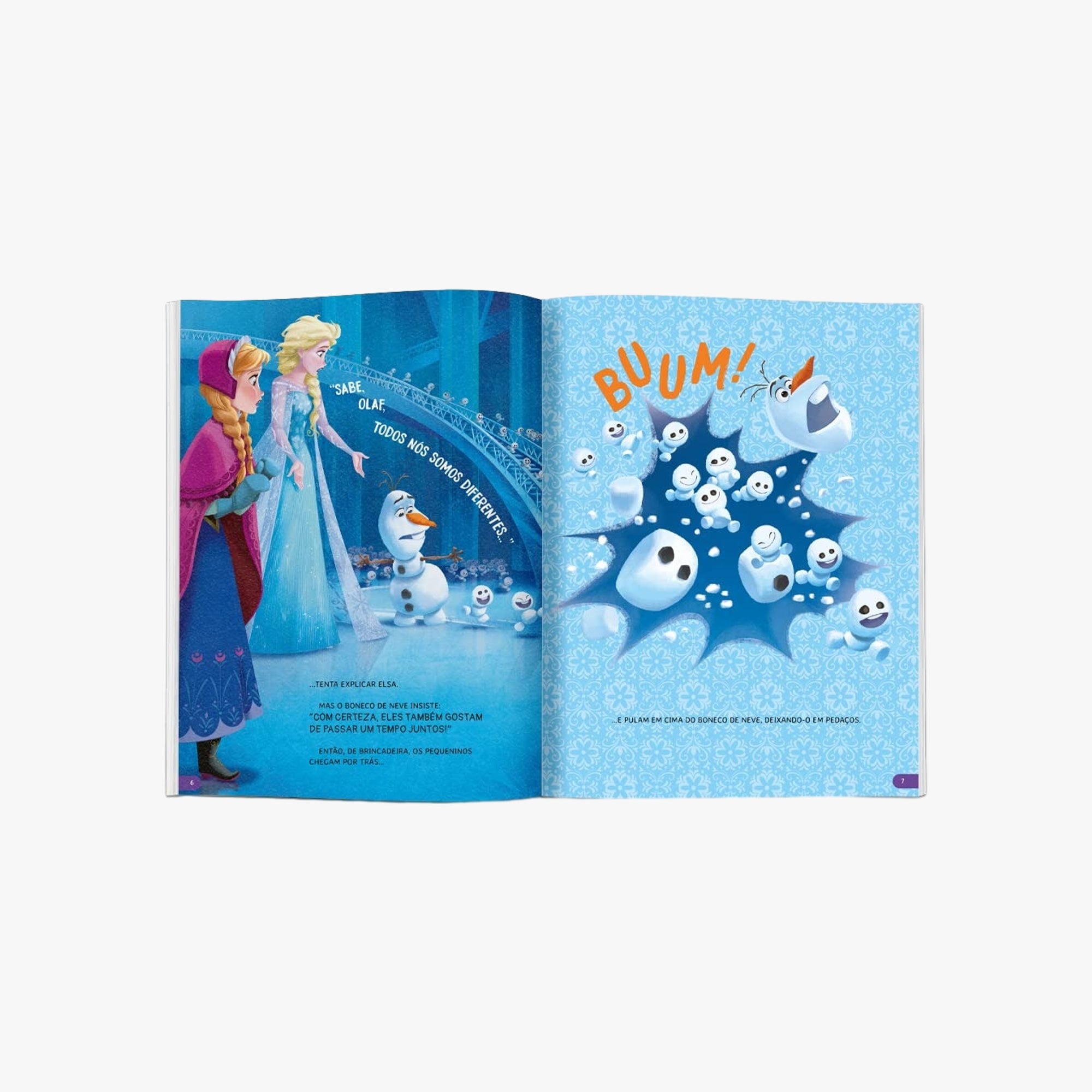 Livro da Frozen Você Me Faz Sentir Tão Especial Disney