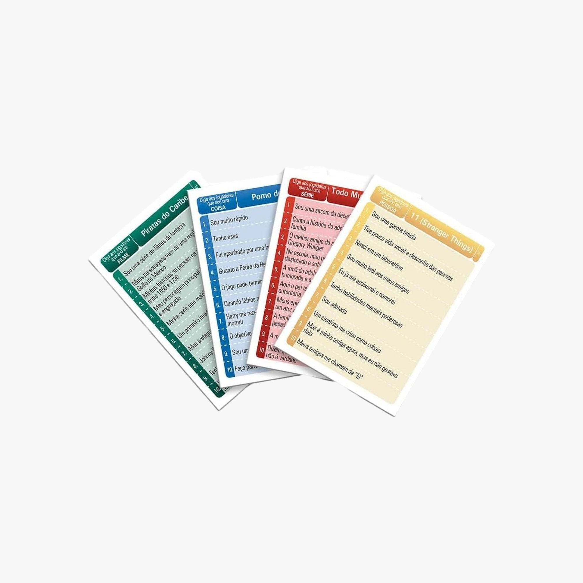 Jogo de Cartas  Perfil Express - Filmes e Séries