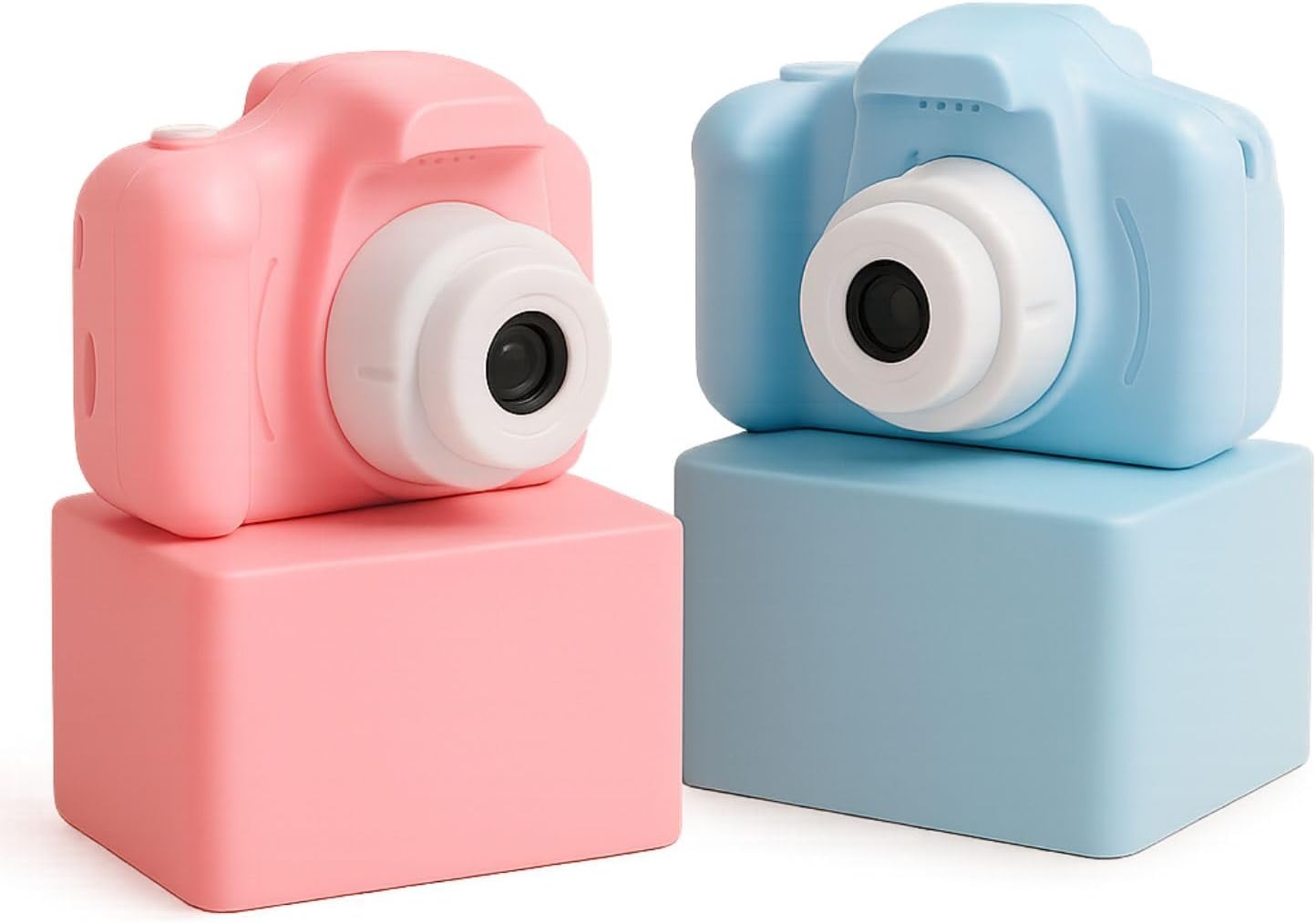 Câmera Digital Infantil CNmuca X2 - Câmera Fotográfica e de Vídeo Multifuncional - Mini Câmera