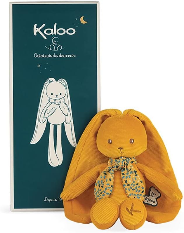 Coelho de Pano Amarelo 25 cm