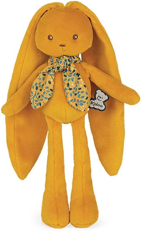 Coelho de Pano Amarelo 25 cm