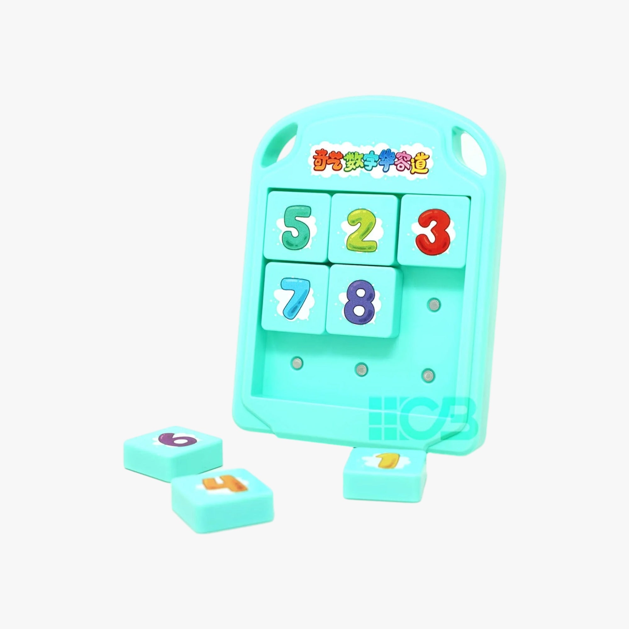 Brinquedo Infantil Racha Cuca Toys Liang 3X3 Verde
