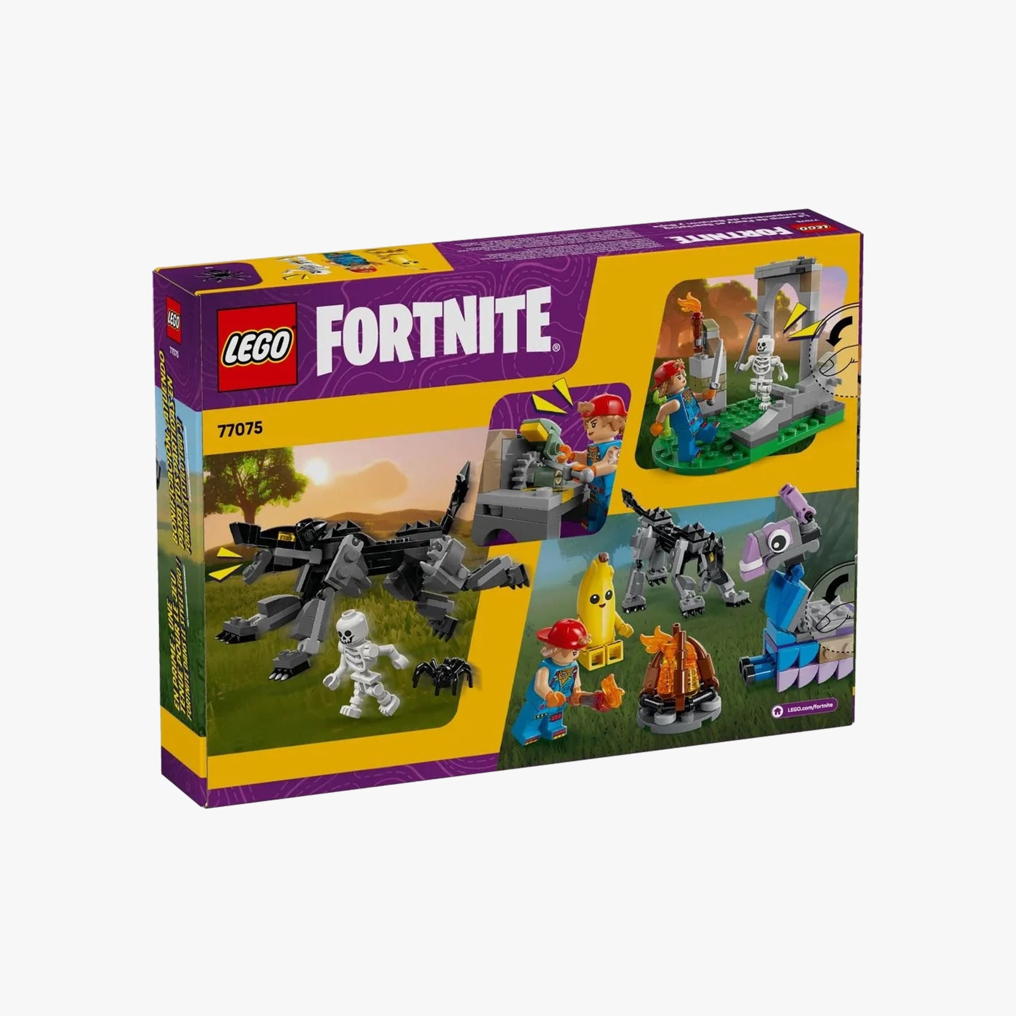 Lego Fotnite Acampamento de Peely e Sparkplug