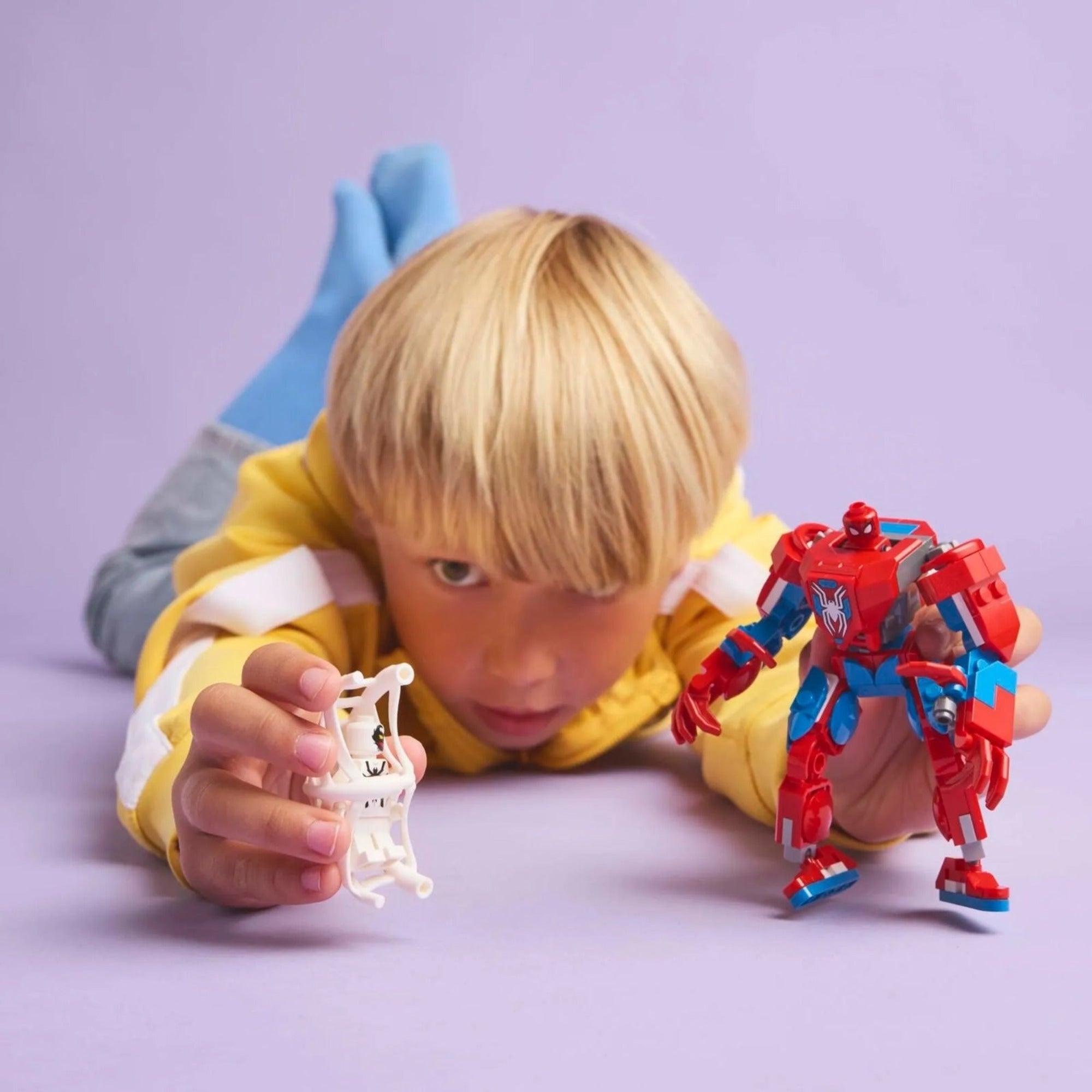 Lego Robô do Homem-Aranha vs Anti-Venom