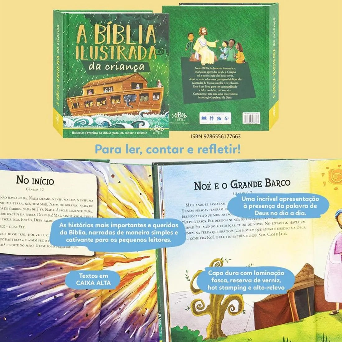 Livro Bíblia Ilustrada da Criança